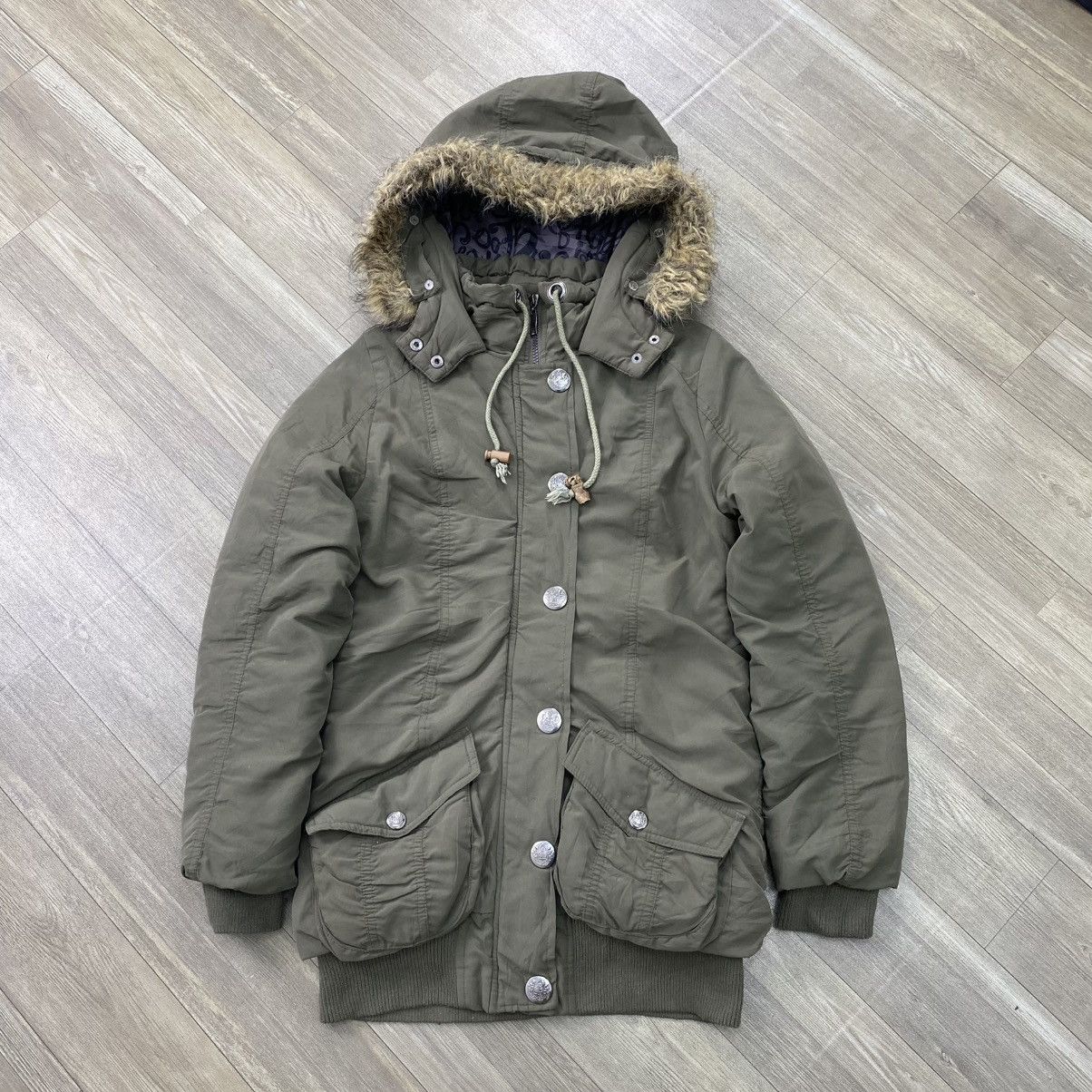Japanese Brand 2000s Japanese Dur Er IfSixWasNine Kmrii Goa Lgb Fur Jacket Size US S / EU 44-46 / 1 - 2 Thumbnail