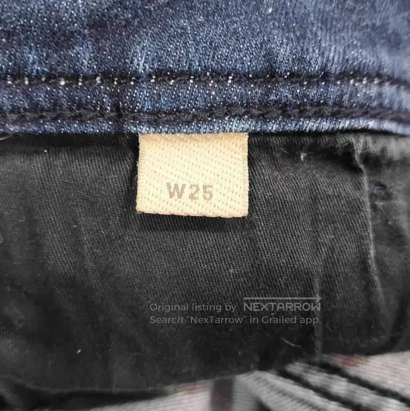 Burberry Burberry Deep Blue Cotton Women's Jeans. Size 23" - 5 Thumbnail