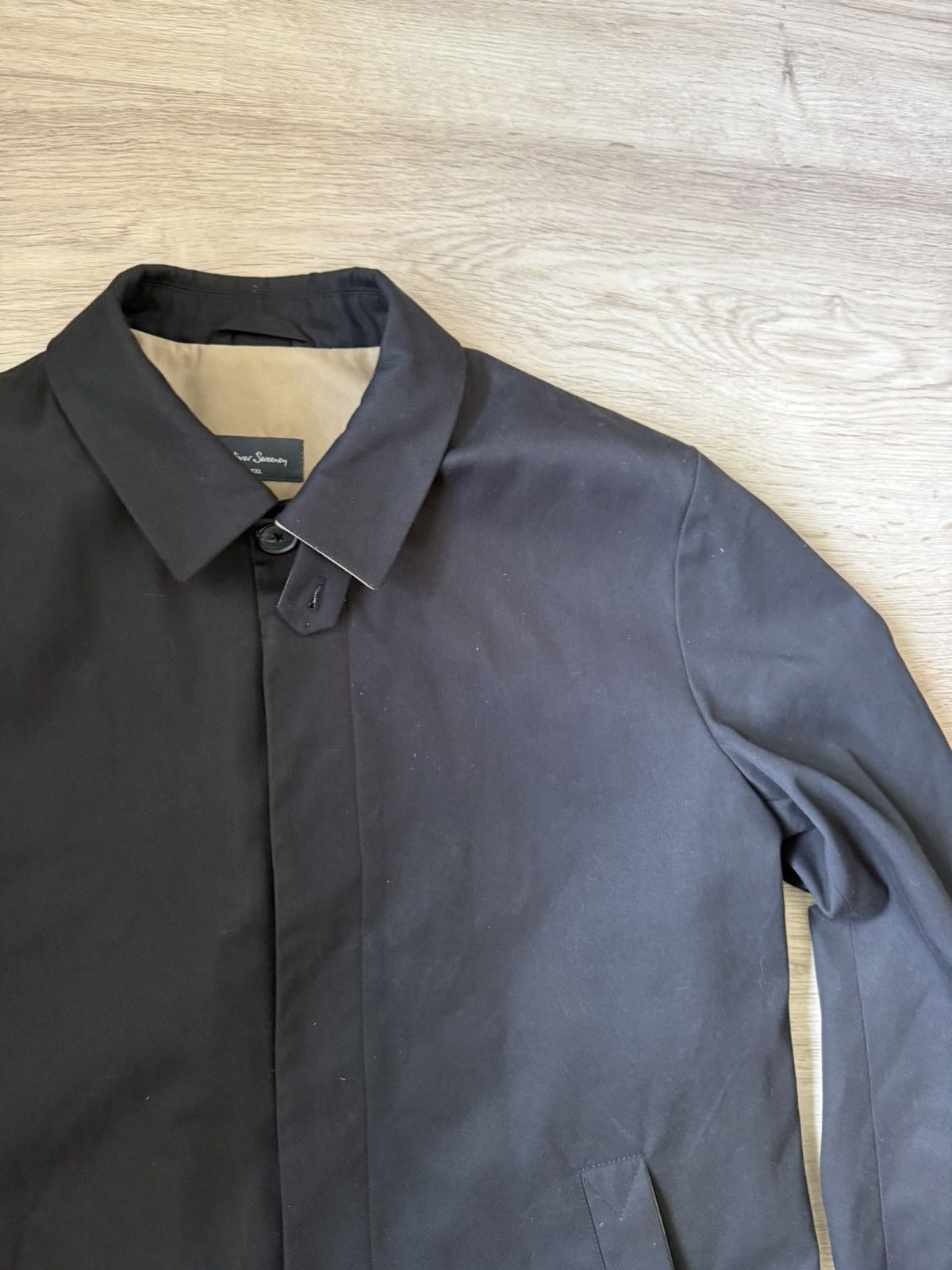 Oliver Sweeney Oliver Sweeney Minimal Mac Coat Blue Fits L XL Clean Design Size US L / EU 52-54 / 3 - 5 Thumbnail