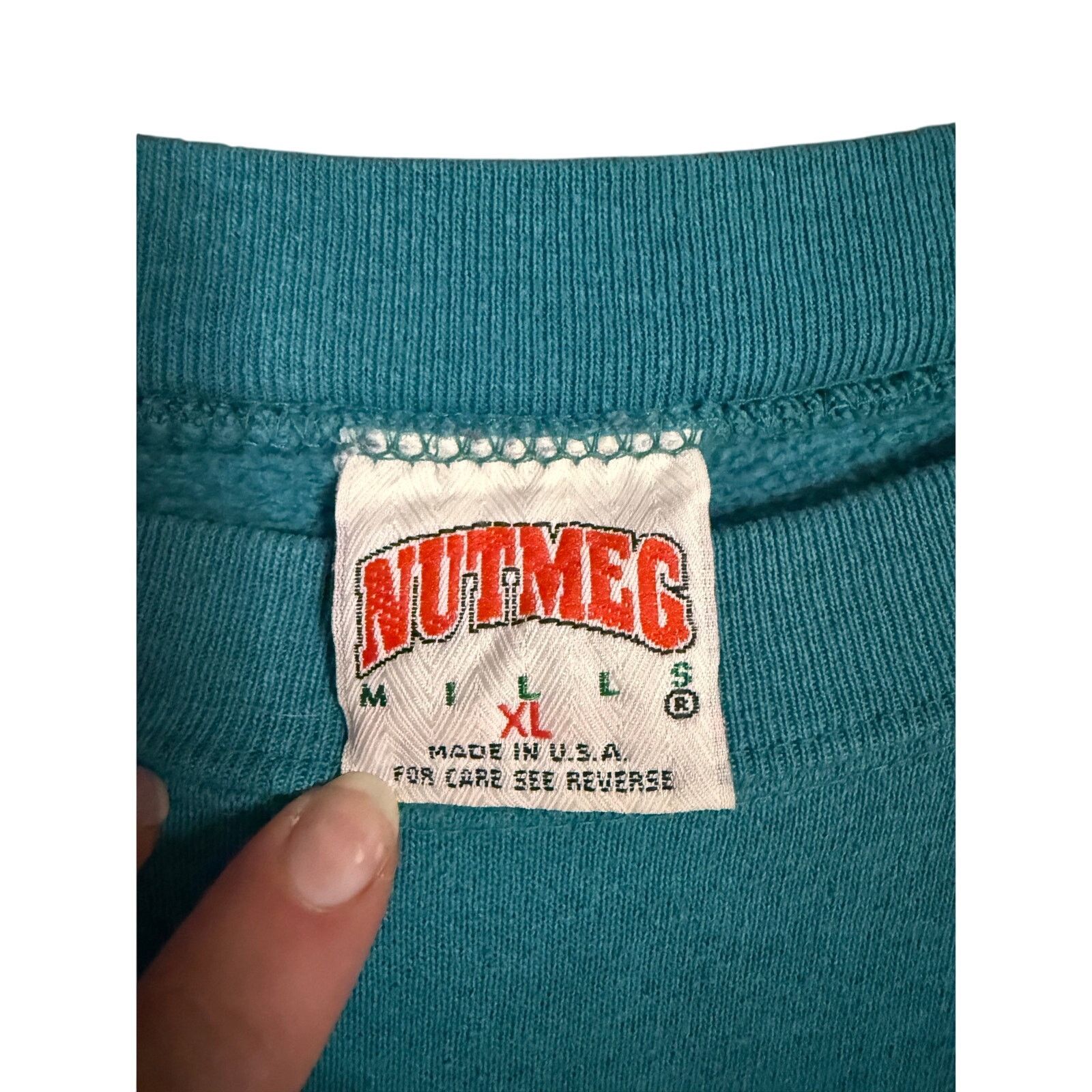 Nutmeg Vintage Miami Dolphins Breakthrough Crewneck Size US XL / EU 56 / 4 - 3 Thumbnail