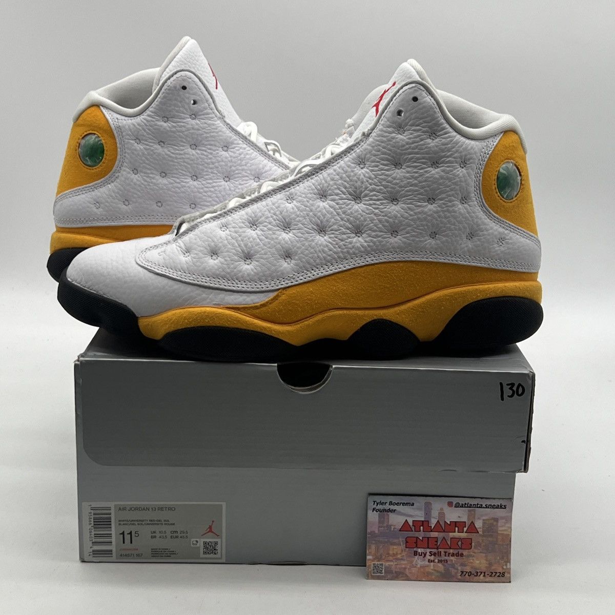 Jordan Brand Air Jordan 14 Del sol Size US 11.5 / EU 44-45 - 1 Thumbnail