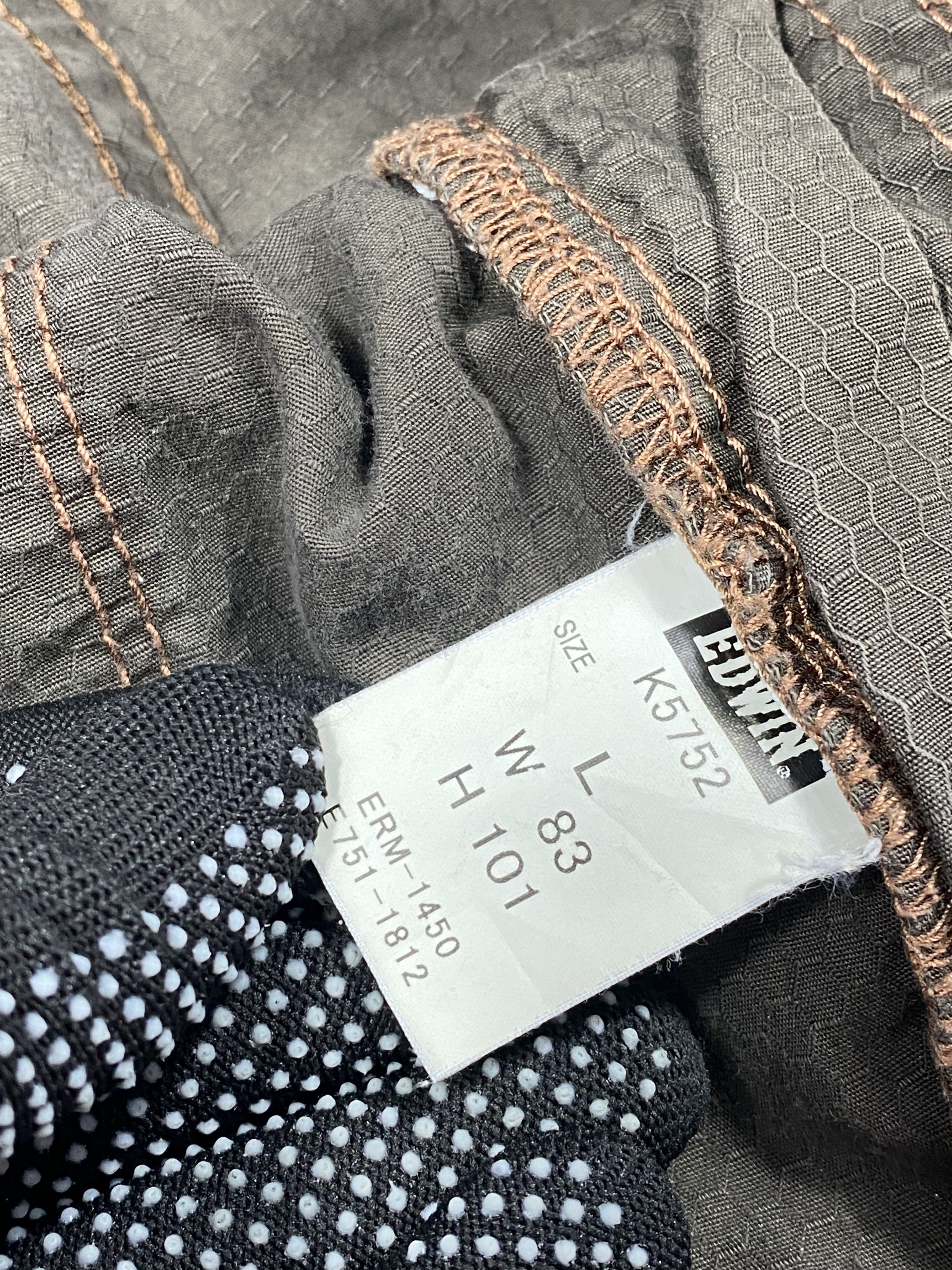 Edwin × Japanese Brand × Vintage Edwin Combat Tactical Cargo Pants Multi Pocket Bondage Size US 32 / EU 48 - 8 Thumbnail