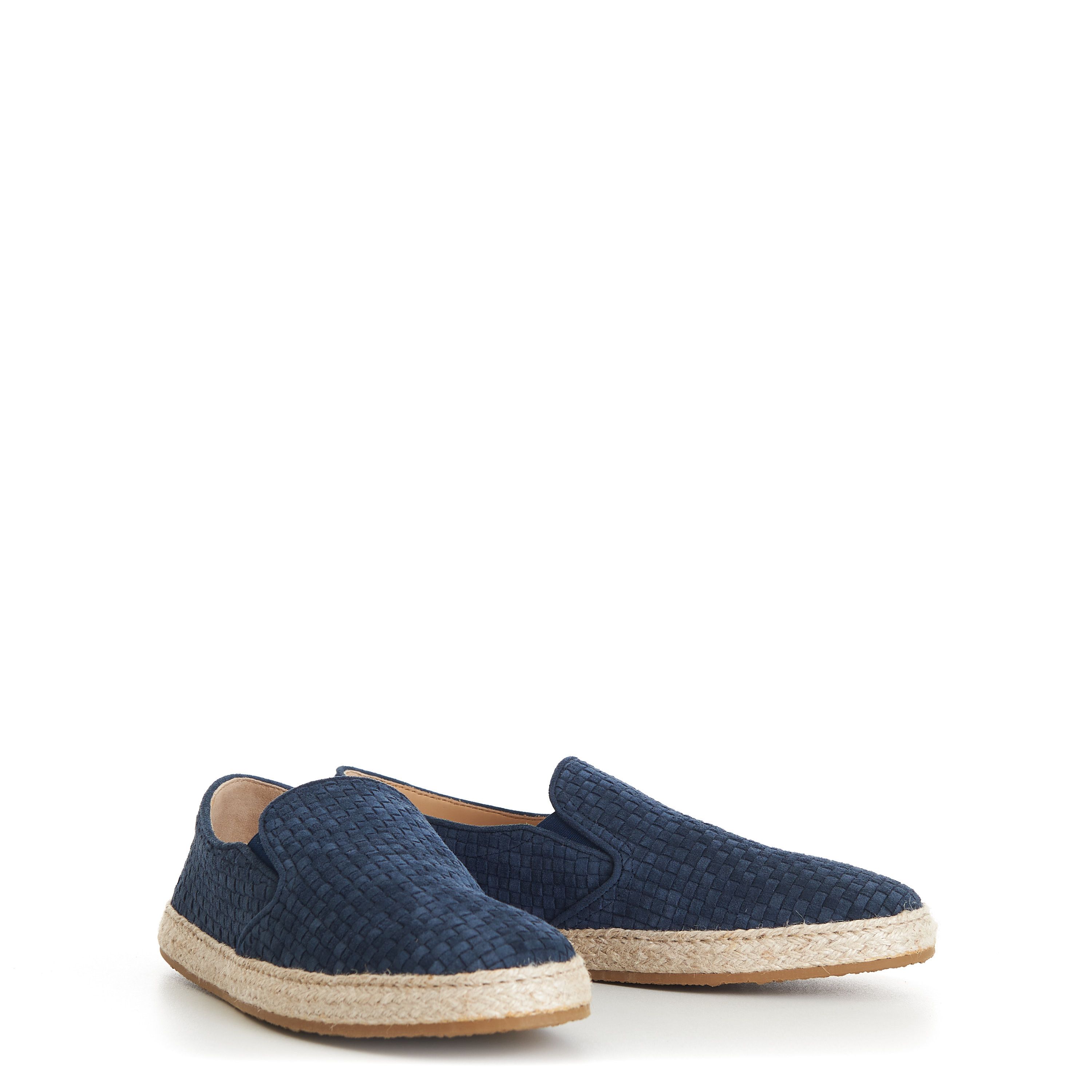 Brunello Cucinelli Woven Suede Slip-ons Espadrilles - Rope Insert Size US 7 / EU 40 - 12 Thumbnail