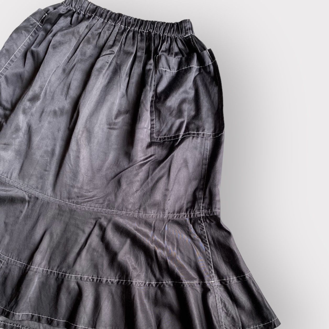 Comme des Garcons Tricot CDG Rayon Blend Skirt Size 28" / US 6 / IT 42 - 3 Thumbnail