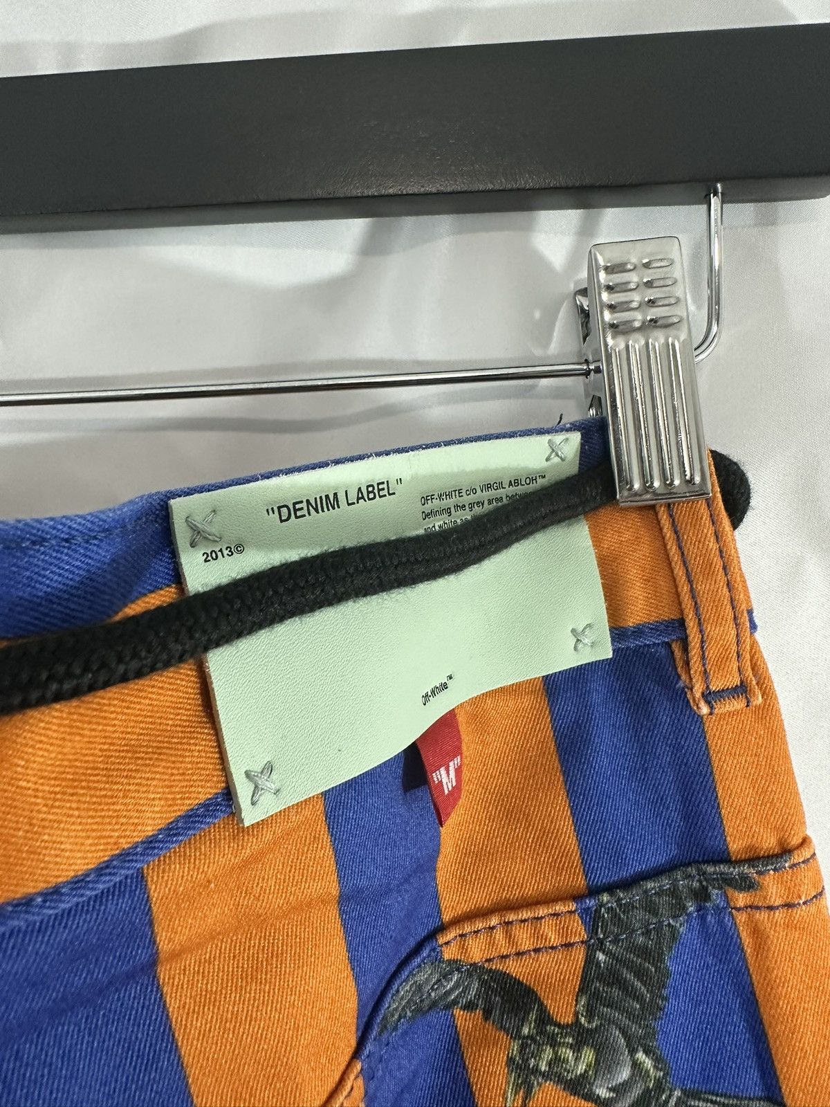 Off-White Off White Striped Denim Size US 32 / EU 48 - 10 Thumbnail