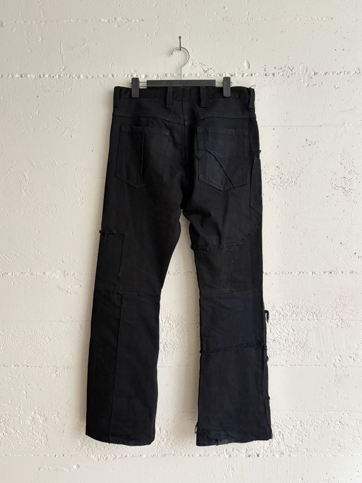 Undercover ANT/ANTI Bootcut Scrap Denim / Black Overdye Size US 31 - 3 Thumbnail