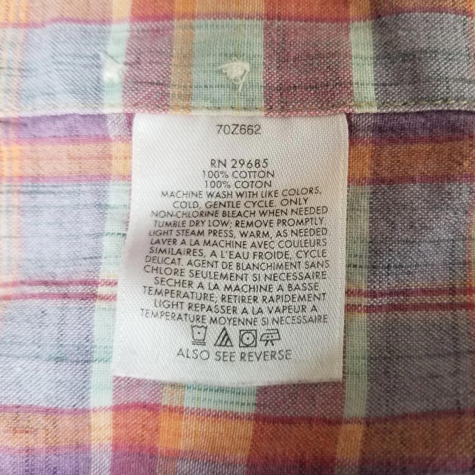Pendleton Pendleton XL Oceanside Short Sleeve Shirt Multi-Colored Size US XL / EU 56 / 4 - 4 Thumbnail