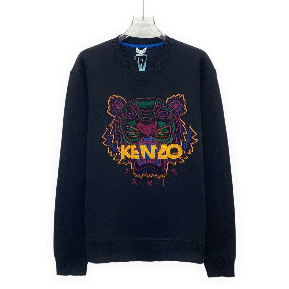 Kenzo Kenzo Tiger Head Embroidered Long Sleeve Sweatshirt K26WX Size US M / EU 48-50 / 2 - 1 Thumbnail