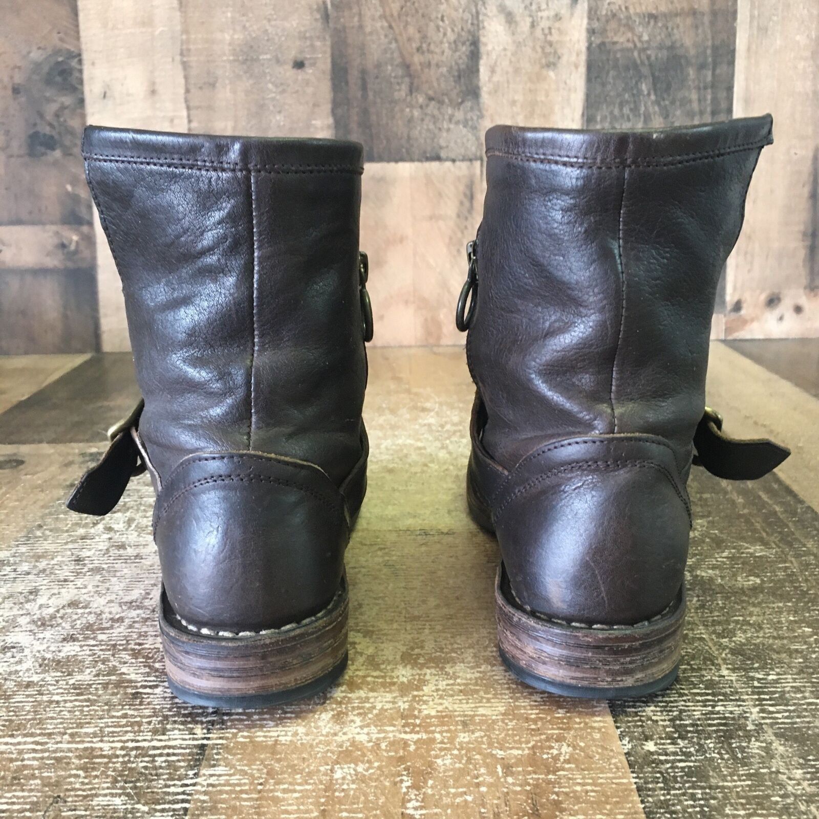 Fiorentini + Baker Fiorentini Baker Side Zip Buckle Ankle Boots Womens 5.5 Size US 5.5 / IT 35.5 - 8 Thumbnail