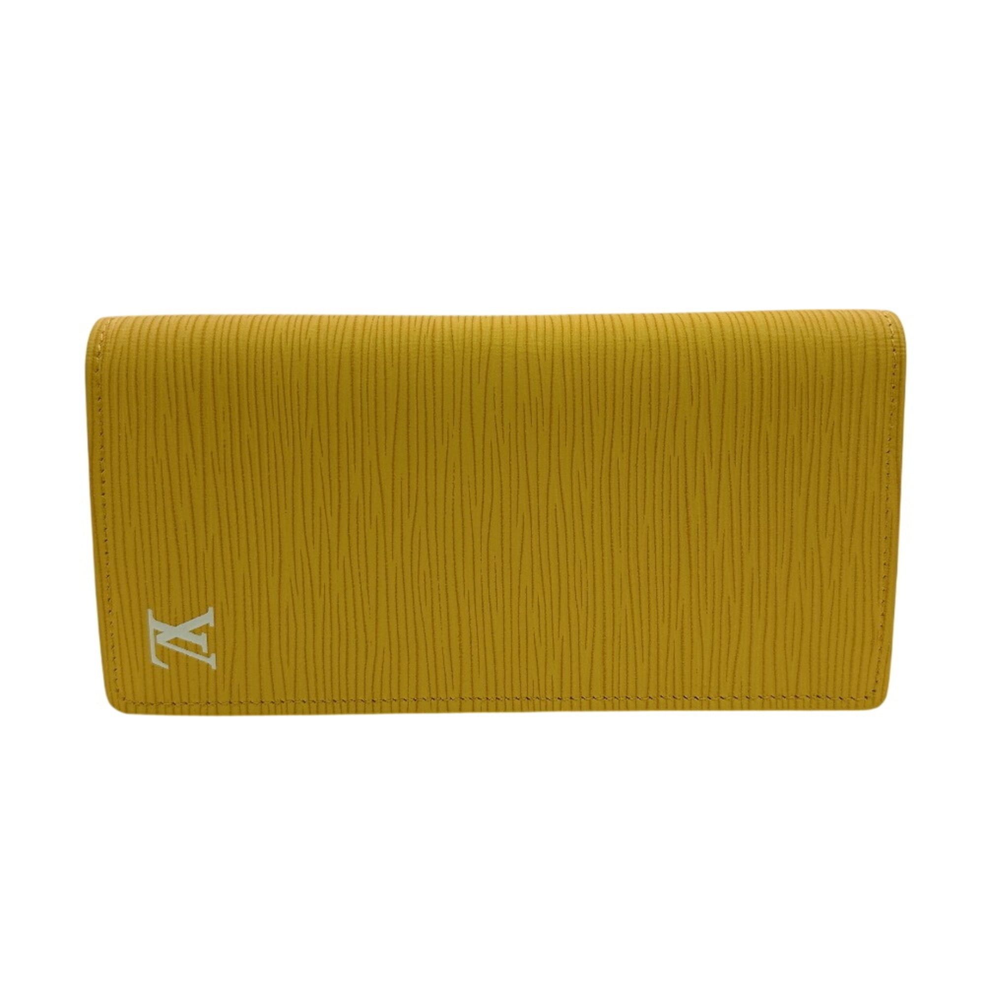 Louis Vuitton Louis Vuitton M25800 Portefeuille Brazza Epi Long Wallet, Card Holder, Coin Purse, Yellow Size ONE SIZE - 1 Thumbnail