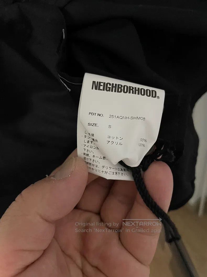 Neighborhood Neighborhood Hand Stitched Shirt, Black Size US S / EU 44-46 / 1 - 4 Thumbnail