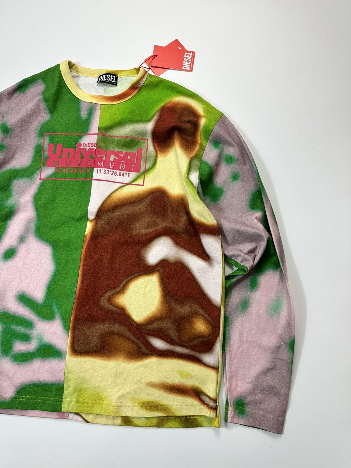 Diesel Diesel Long Sleeve Multicolor Universal Movement Size US M / EU 48-50 / 2 - 4 Thumbnail
