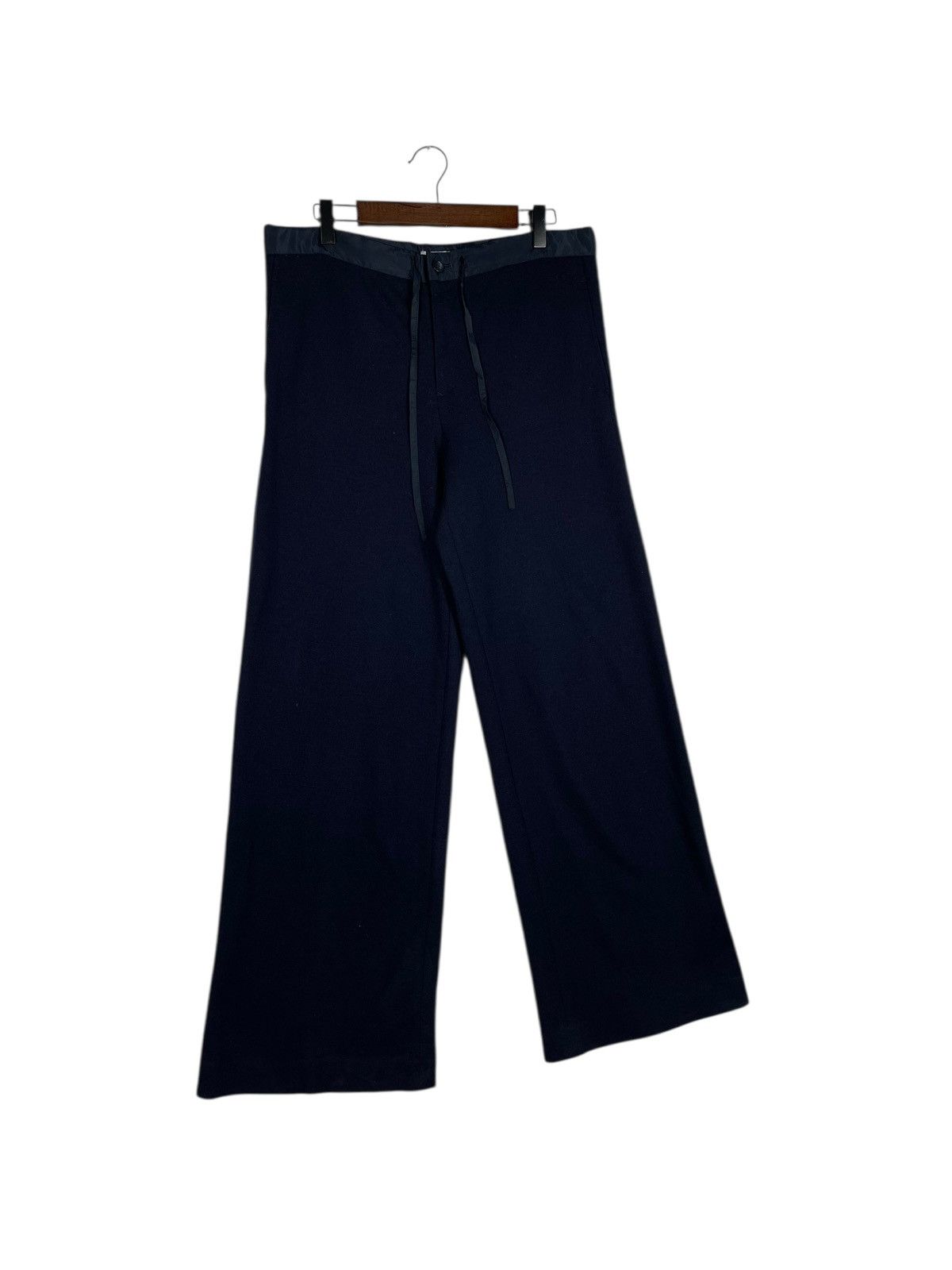 Tsumori Chisato Archive Tsumori Chisato Wool Wide Leg Pants Navy Blue Size 32" / US 10 / IT 46 - 4 Thumbnail