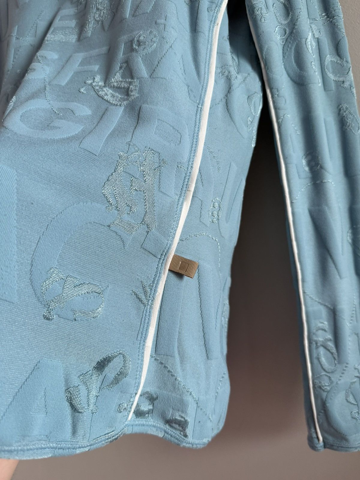Marithe + Francois Girbaud Marithé François Girbaud Logo Embossed Turtleneck Longsleeve Size US M / EU 48-50 / 2 - 4 Thumbnail