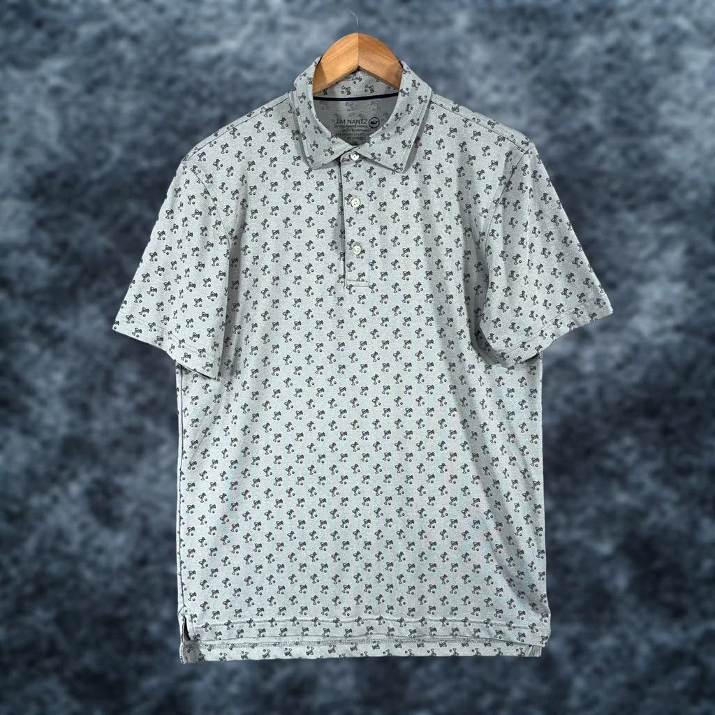 Vineyard Vines Vineyard Vines Jim Nantz Palmero golf polo shirt S Gray Short Sleeve Moisture Wicking Logo, Lightweight, Stretch, 3-Button Collar Mens Size US S / EU 44-46 / 1 - 1 Thumbnail