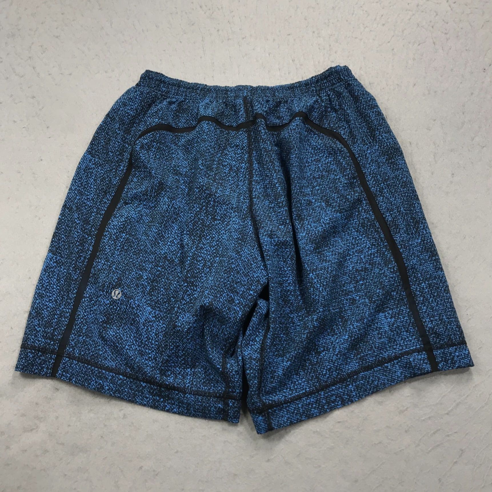 Lululemon Lululemon Shorts Mens Small Blue Heather Pace Breaker Lined 9 Inch Performance Size US 29 - 6 Thumbnail