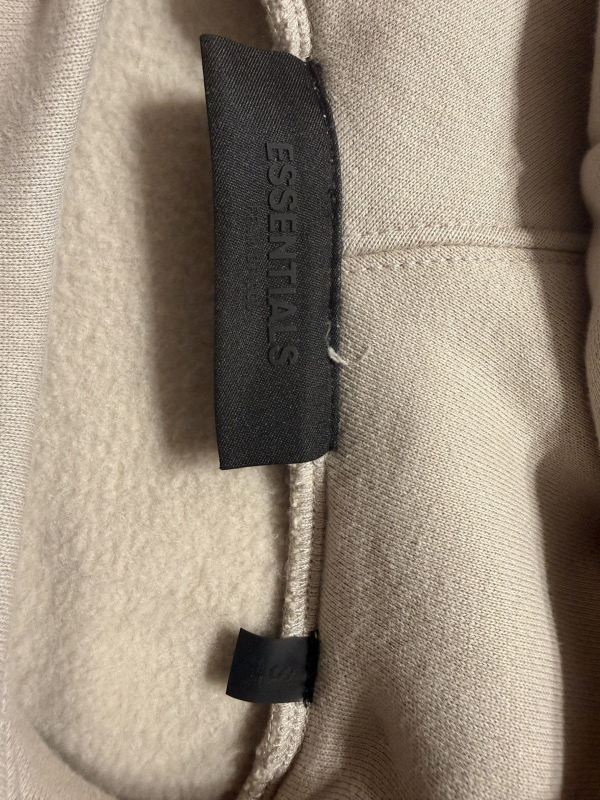 Essentials Fear of God Essentials Hoodie - Oatmeal / Tan (Size S) Size S / US 4 / IT 40 - 5 Thumbnail