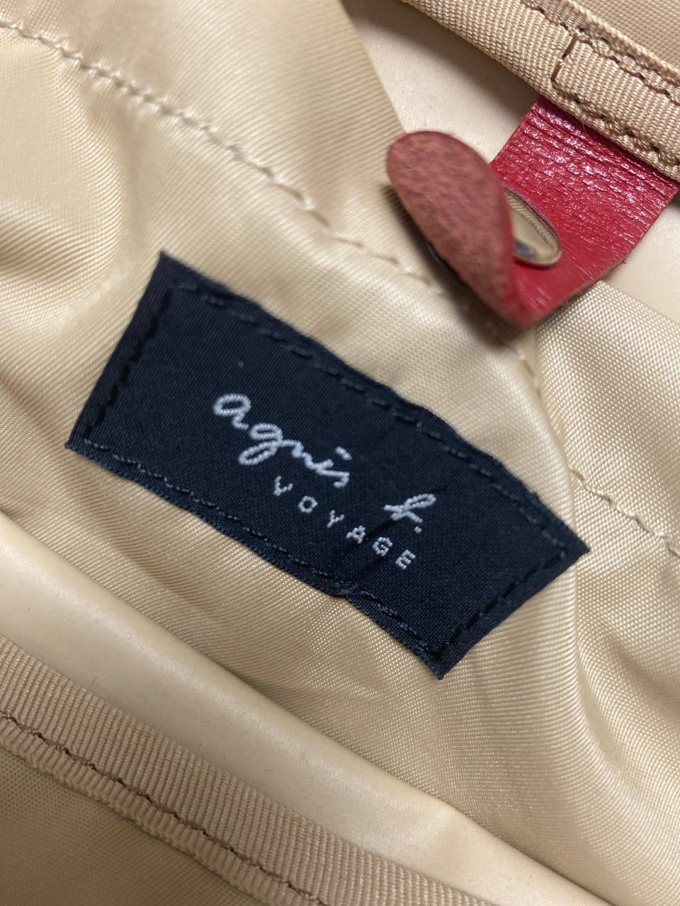 Japanese Brand × agnes b. agnes b handbag made in japan nice design Size ONE SIZE - 9 Thumbnail