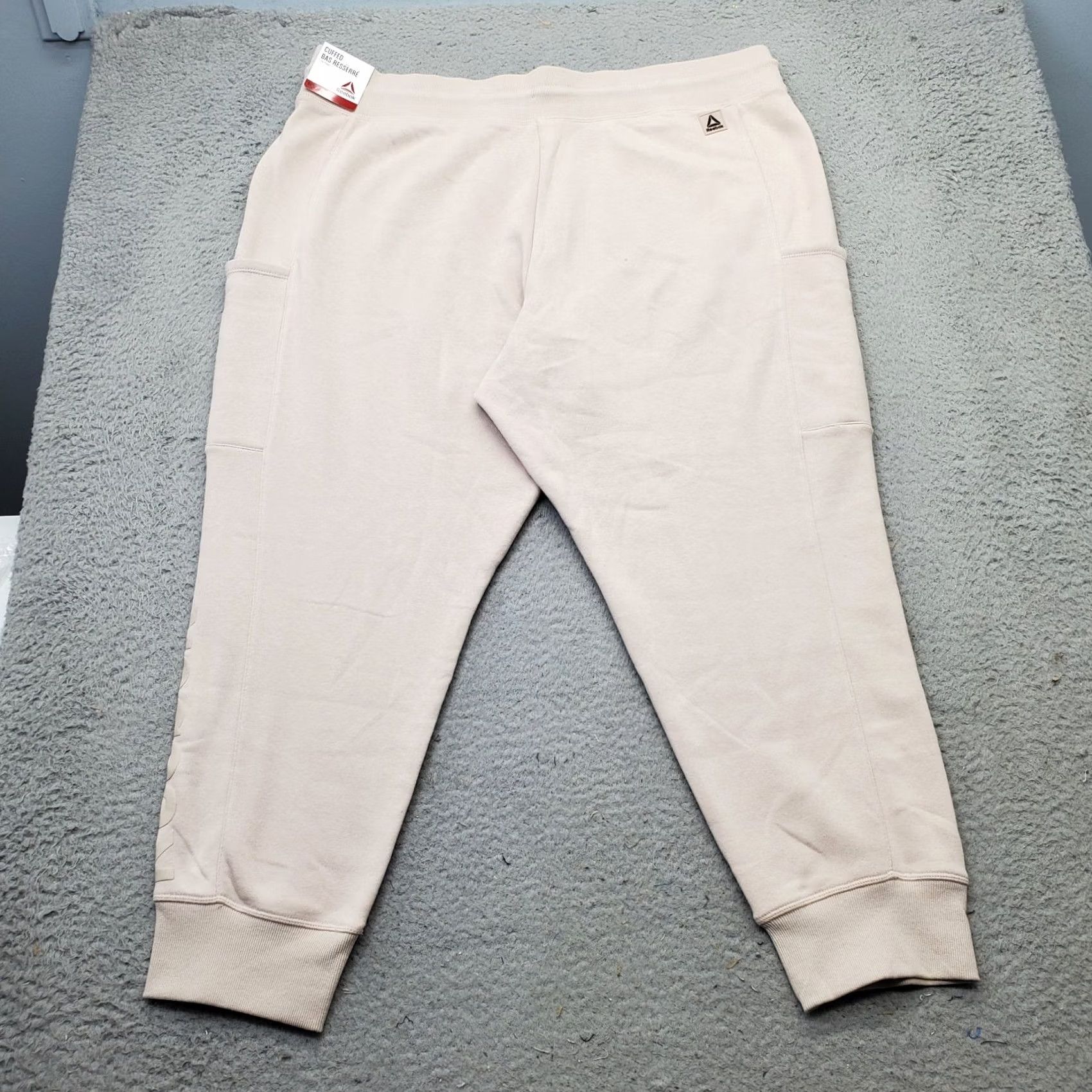 Reebok Reebok Jogger Pants Womens 3XL Multicolor Cuffed Drawstring Waist Size 40" / US 18 - 2 Thumbnail