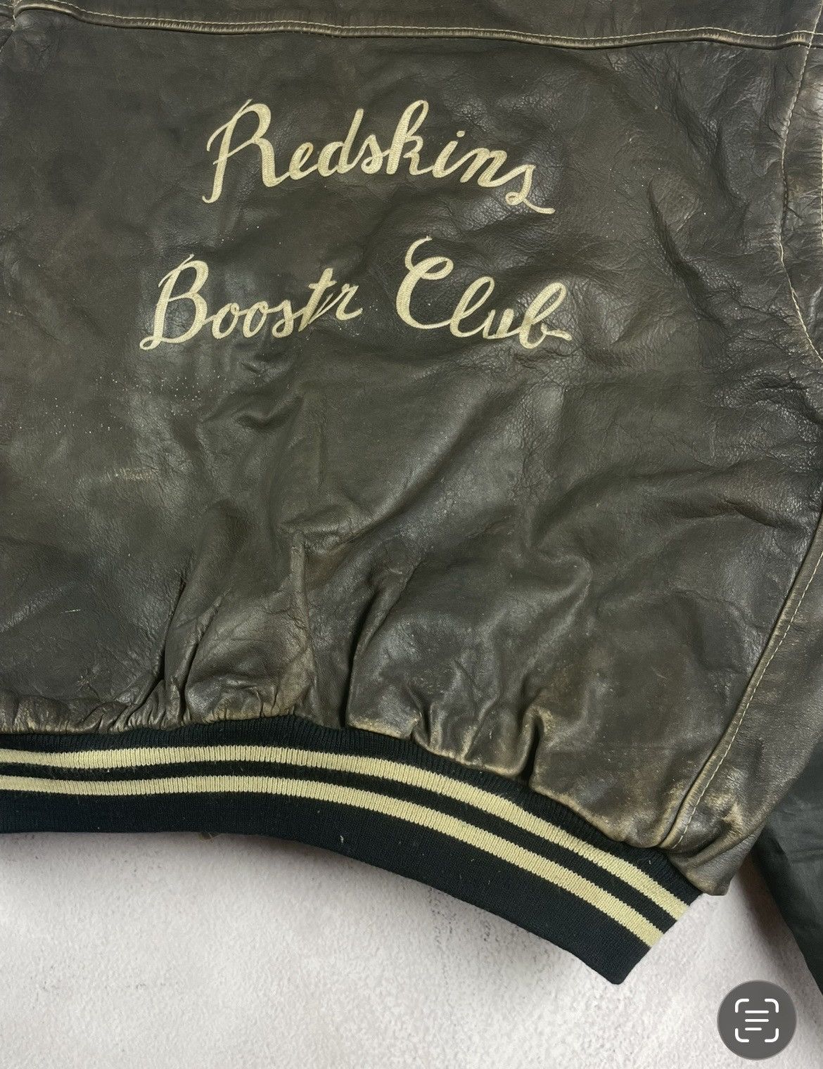 Other Vintage REDSKINS Leather Bomber Jacket Detachable XXXL Size US XXL / EU 58 / 5 - 6 Thumbnail