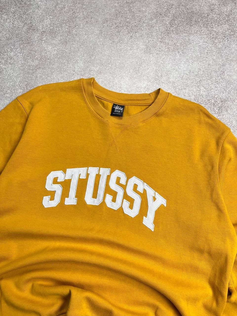 Other VINTAGE STUSSY YELLOW SPELLOUT BOXY SWEATSHIRT Y2K M Size US M / EU 48-50 / 2 - 3 Thumbnail