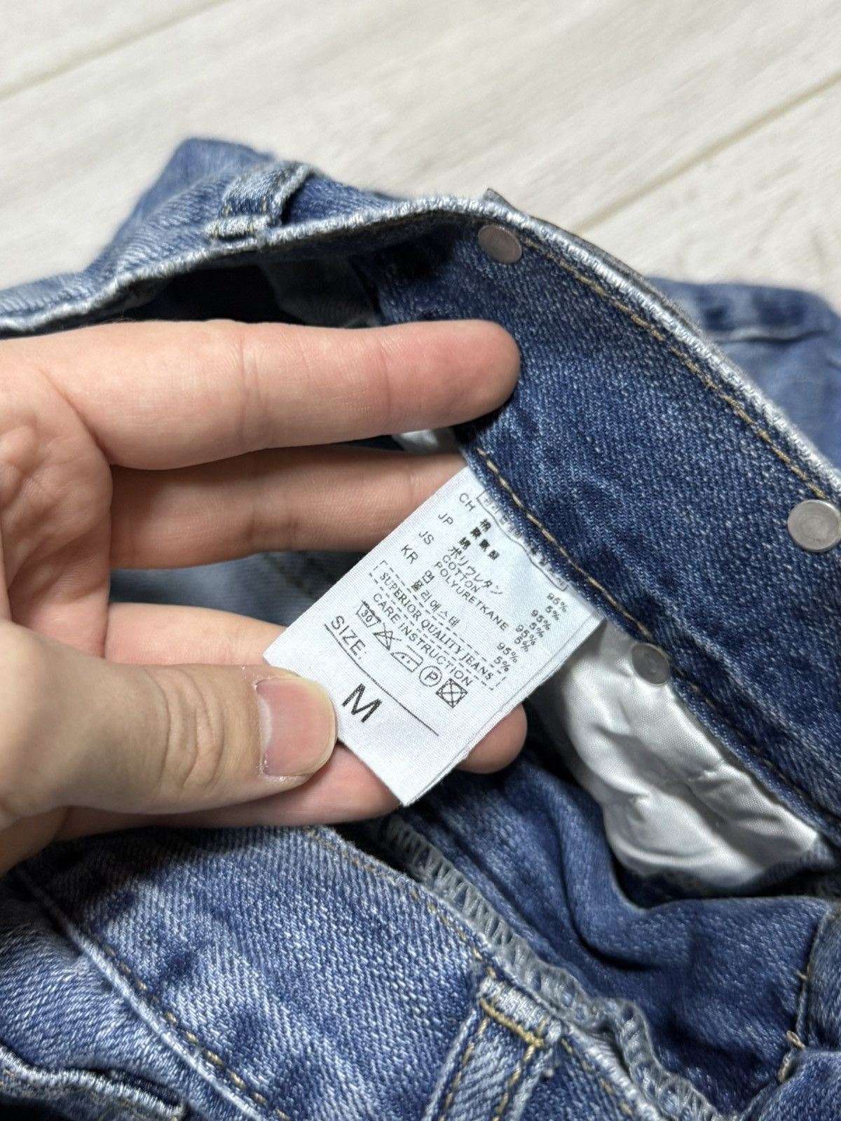Y/Project Y/project vintage denim jeans pants Size 27" / US 4 / IT 40 - 4 Thumbnail