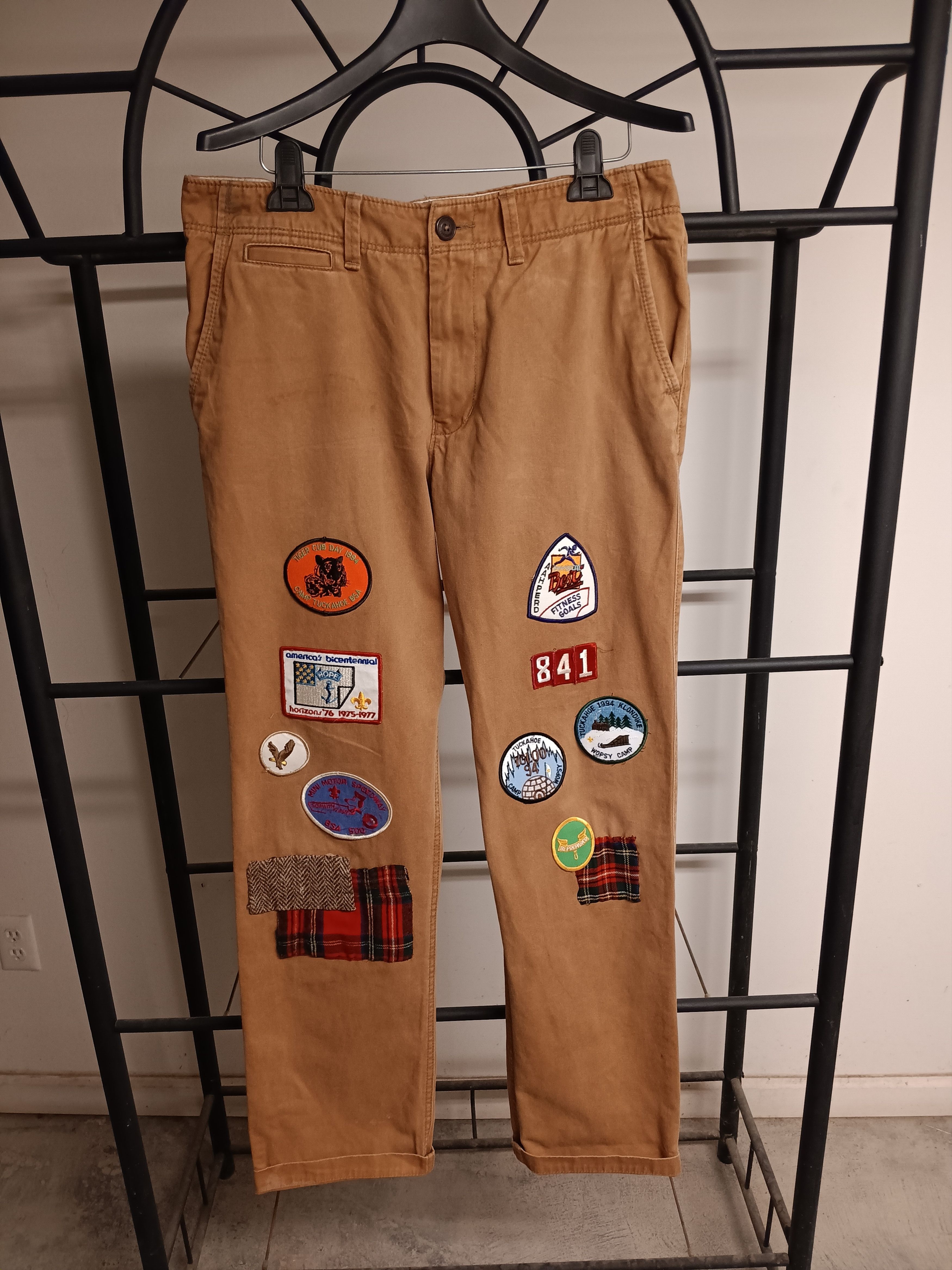 American Eagle Outfitters Custom Made American Eagle khakis 36x34 Read Discription ** Size US 36 / EU 52 - 9 Thumbnail