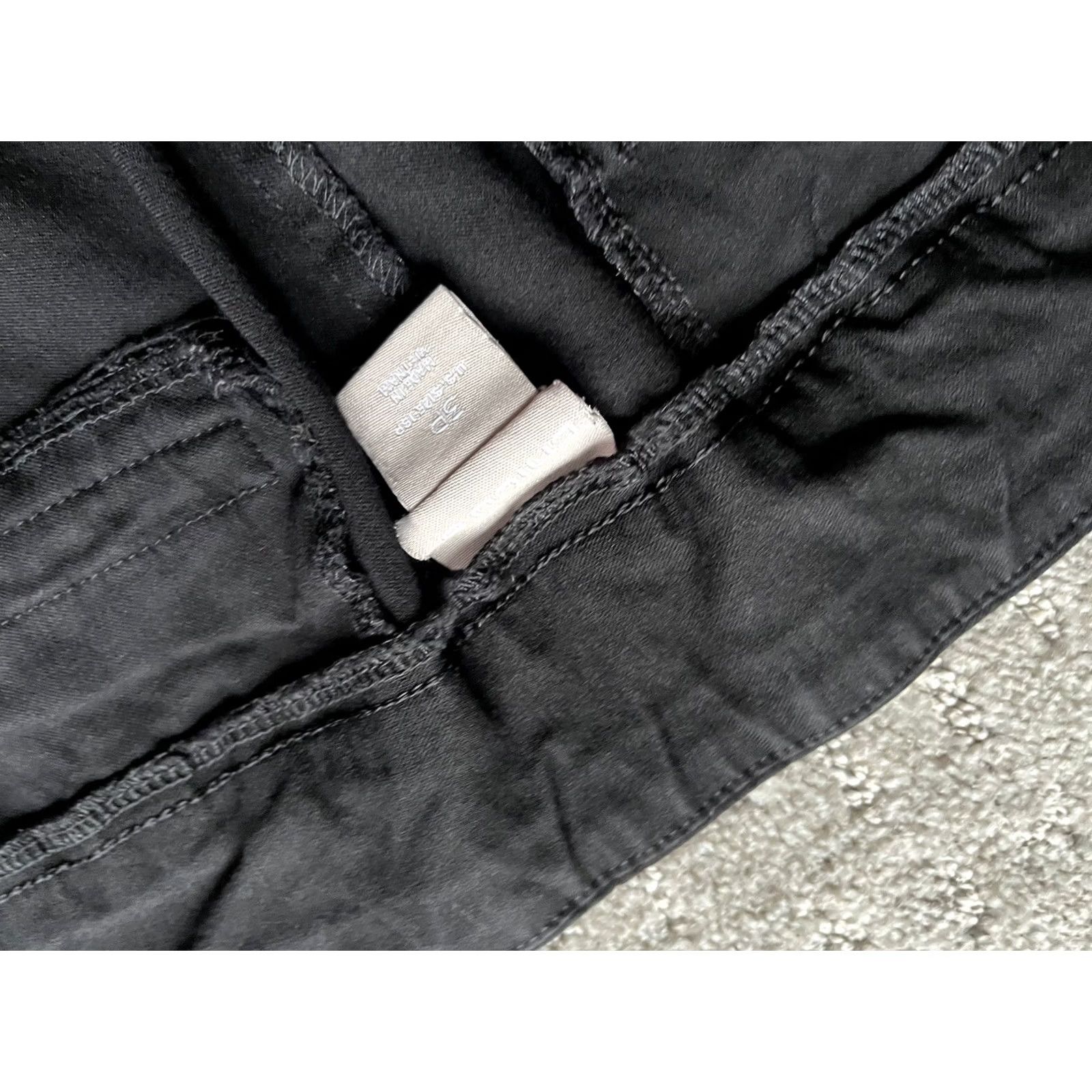Vintage Chicos Pants Women's 3P(16P) Black Solid Pull On Stretch Pockets Size 38" / US 16 / IT 52 - 5 Thumbnail