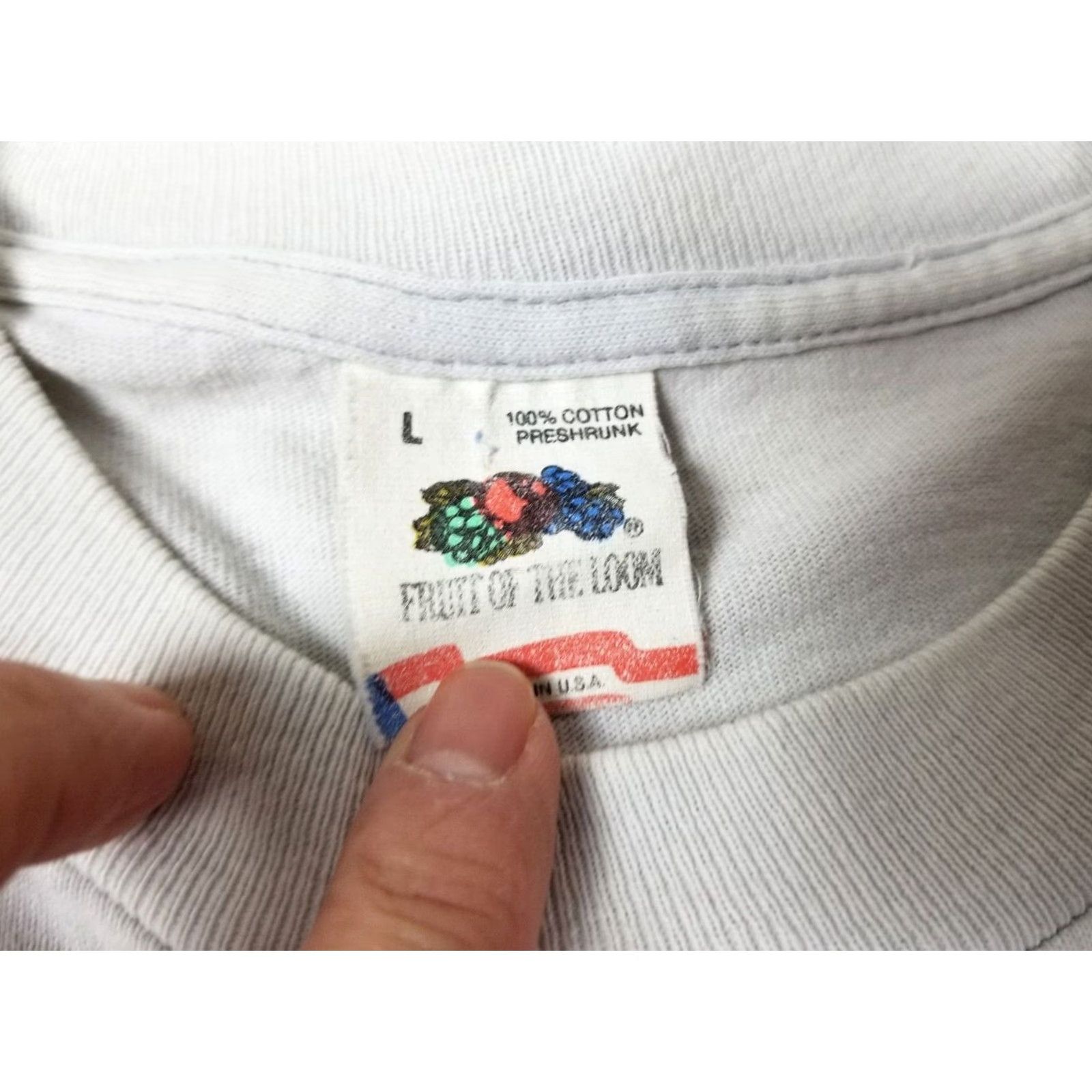 MLB CHICAGO CUBS T-SHIRT MLB White Short Sleeve Round Neck Size L Men Vintage 89' 75th Diamond Anniversary Retro USA Pattern: Solid (Regular) Size US L / EU 52-54 / 3 - 3 Thumbnail