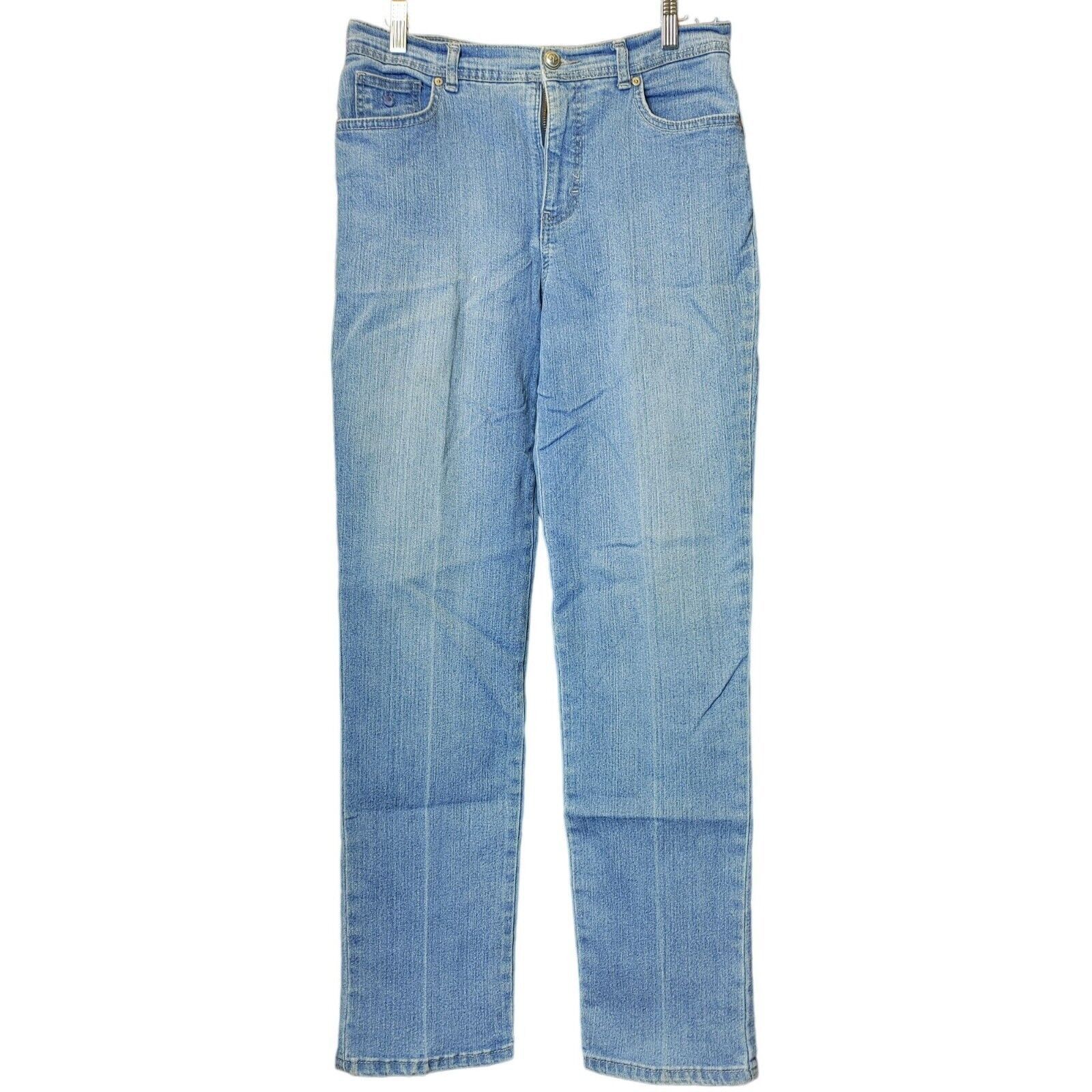 Gloria Vanderbilt Gloria Vanderbilt Women's Straight Leg Blue jeans 6 Size 28" / US 6 / IT 42 - 1 Thumbnail