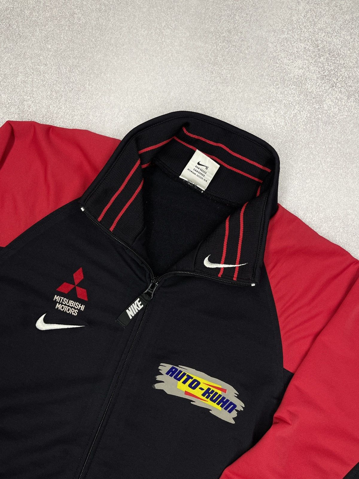 Nike Nike Racing Mitsubishi Motors Track Jacket Double Logo Size US S / EU 44-46 / 1 - 4 Thumbnail
