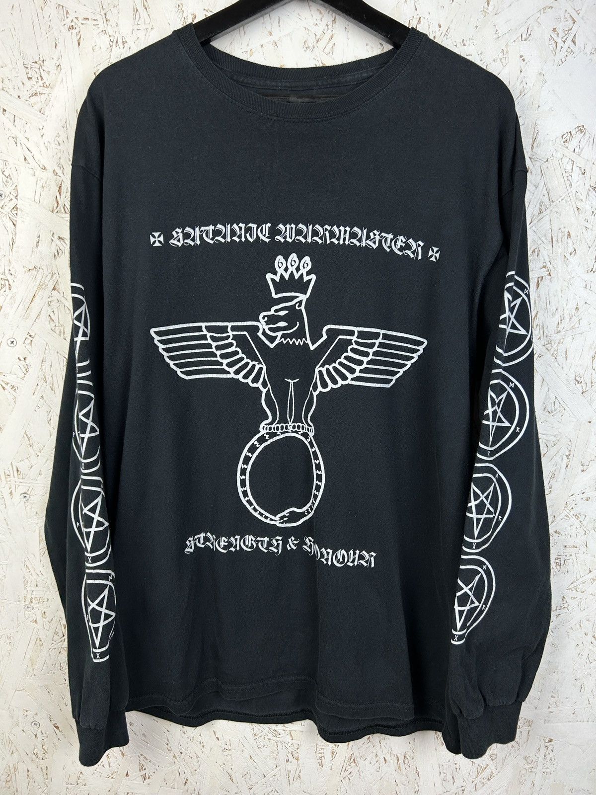 Vintage Satanic Warmaster Strength & Honour Long Sleeve