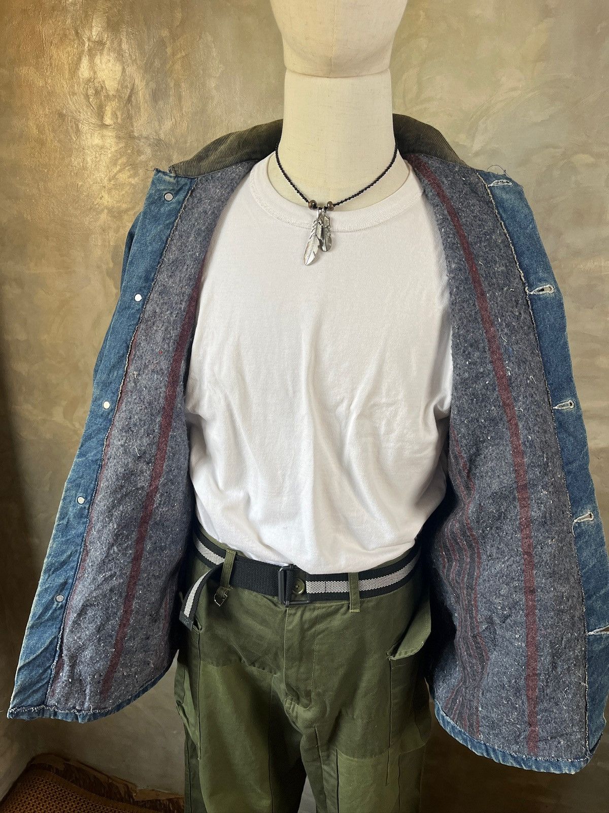 Dickies Vintage Dickies Blanket Lined Denim Chore Jacket Size US M / EU 48-50 / 2 - 5 Thumbnail