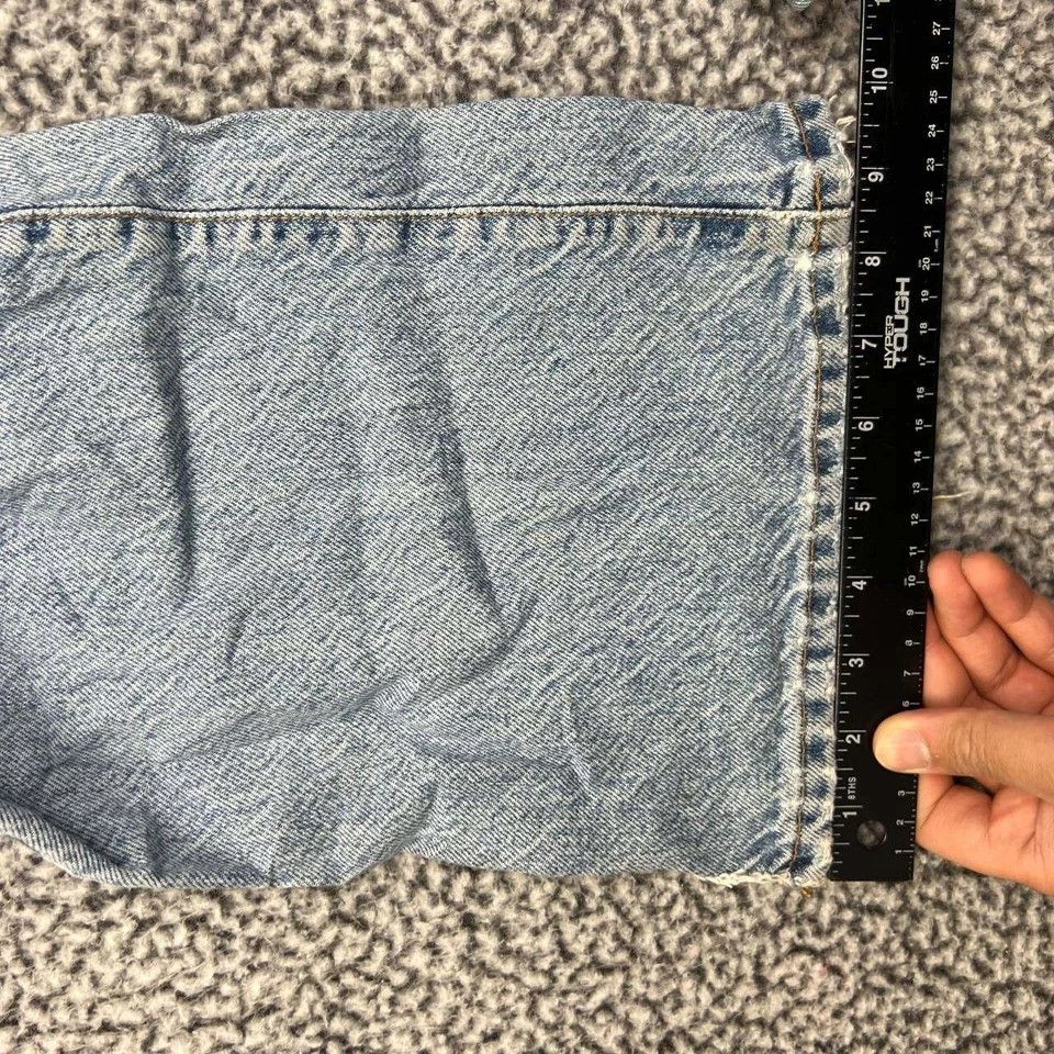 Lucky Brand × Vintage Lucky Brand Jeans Women 8x29 Denim Faded Flared Dungarees Size 28" / US 6 / IT 42 - 4 Thumbnail
