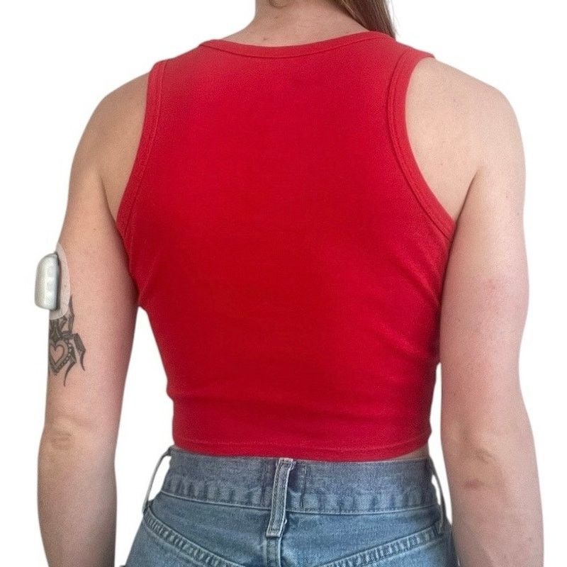 Other Homegirl Society Red Live to Ride Motorcycles Cropped Top Size S / US 4 / IT 40 - 4 Thumbnail