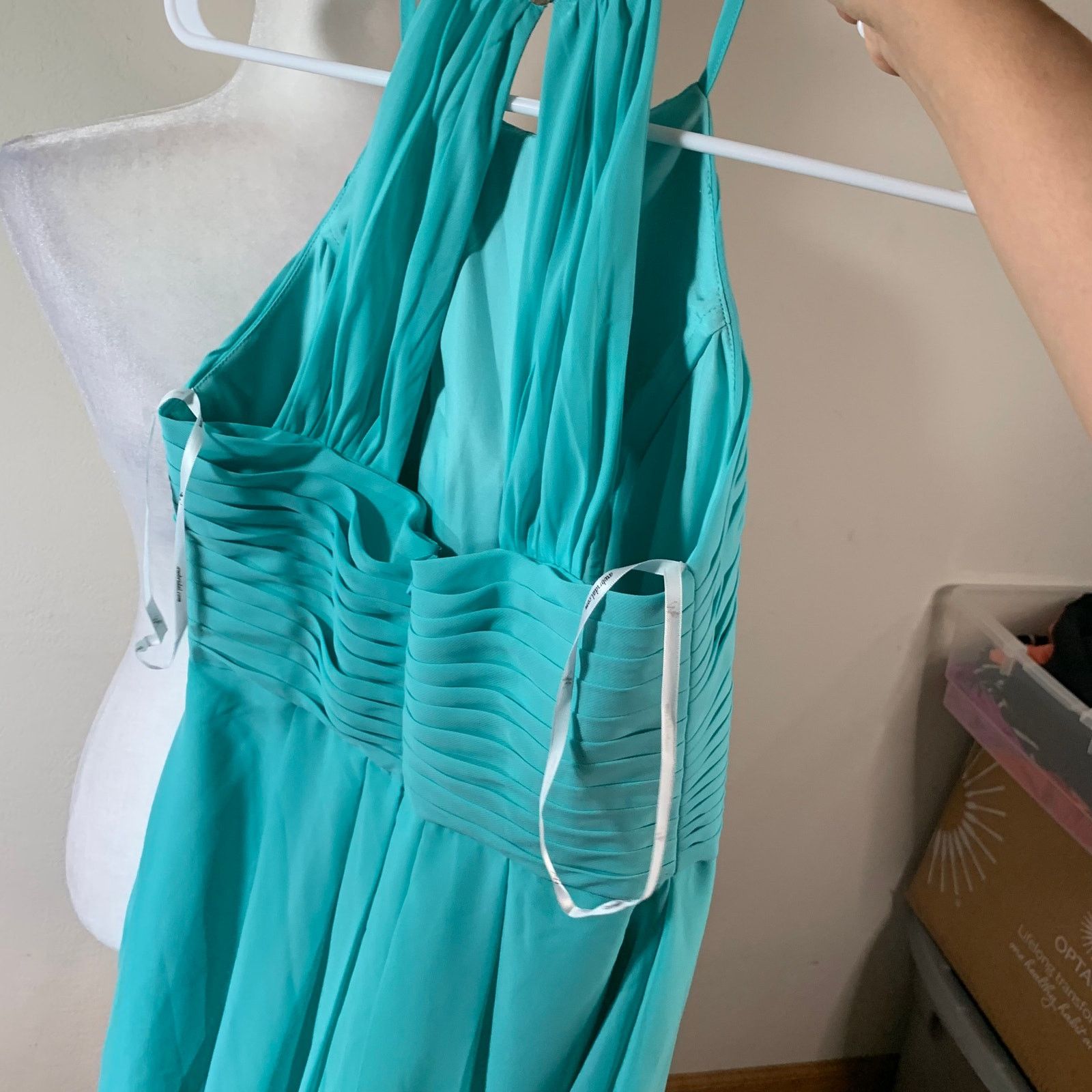 Other Women's Blue Dress Size 6 (NWT) Size M / US 6-8 / IT 42-44 - 7 Thumbnail