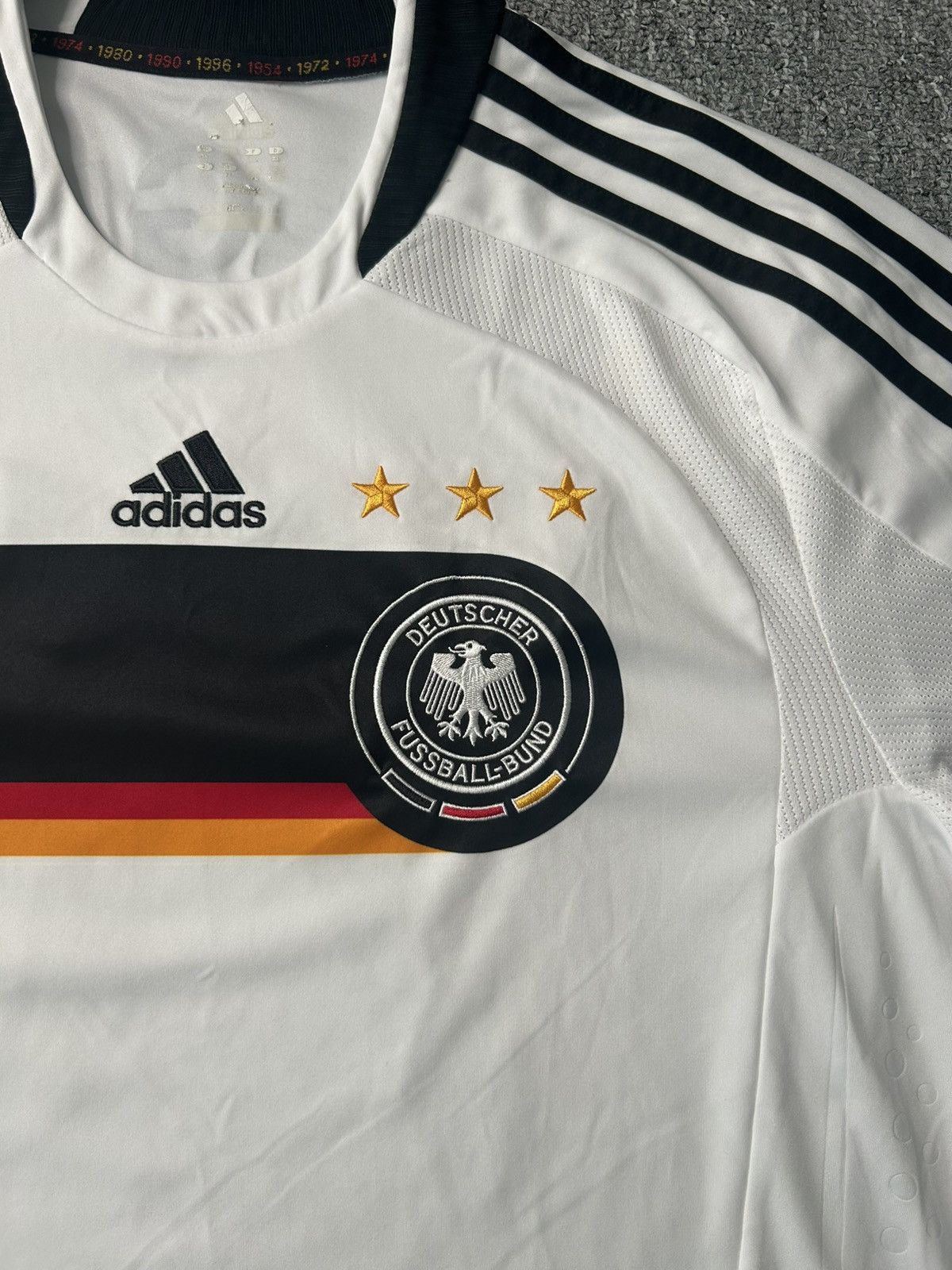Adidas Adidas Germany Euro 2008 Home Jersey Sieger 70 Vintage XL Size US XL / EU 56 / 4 - 4 Thumbnail