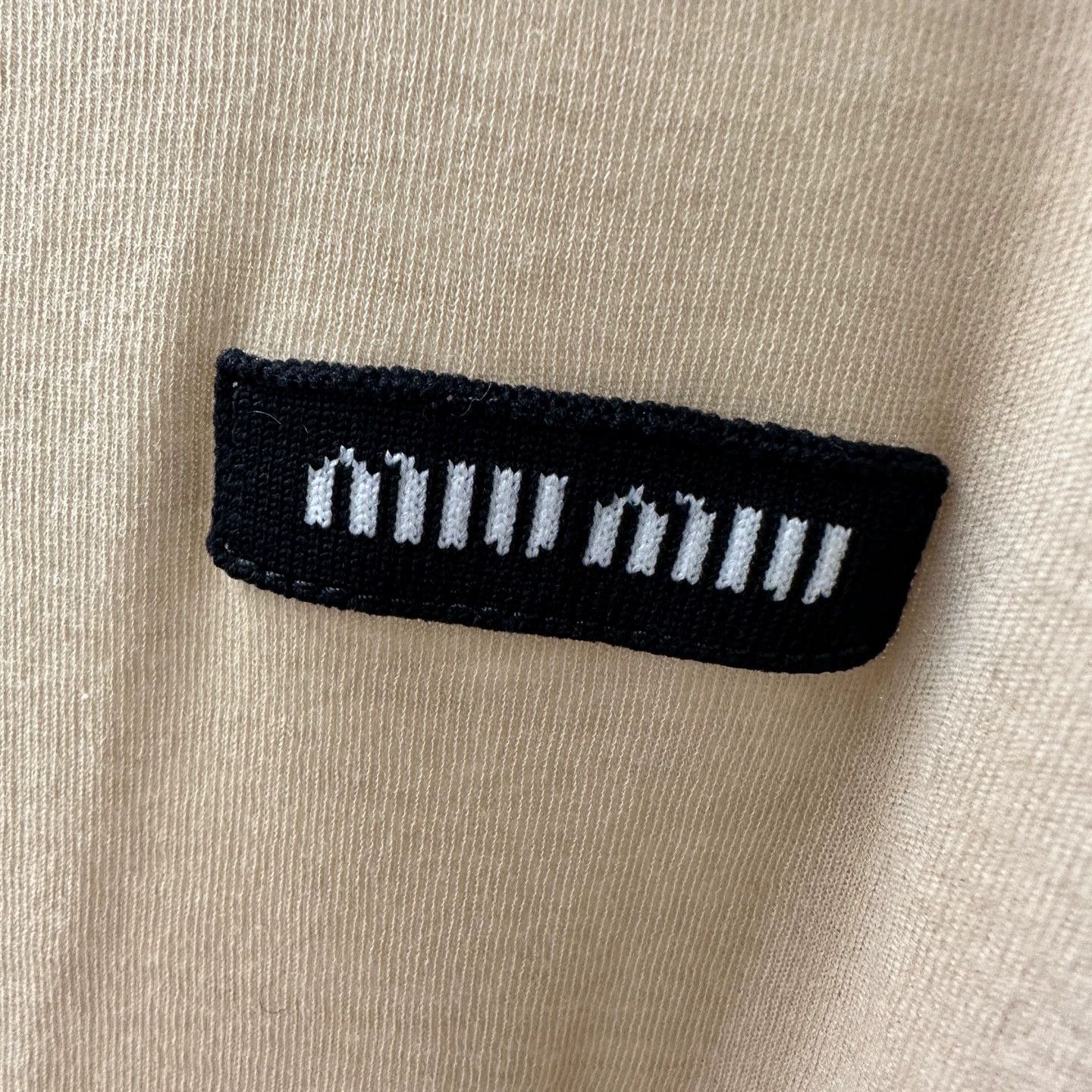 Miu Miu MIU MIU may514 logo lettering cotton base layer S Size S / US 4 / IT 40 - 5 Thumbnail