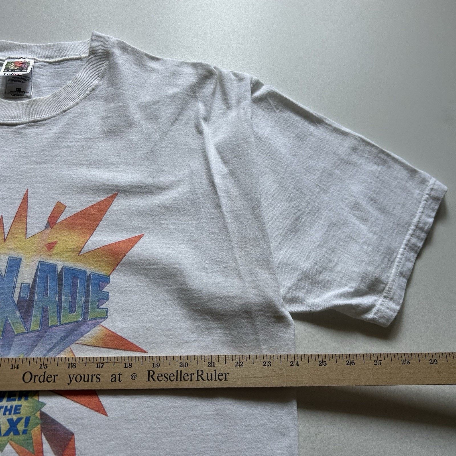 Fruit Of The Loom Vintage 90s Compaq Maxade T Shirt XL Computer Art Promo Rare Size US XL / EU 56 / 4 - 3 Thumbnail