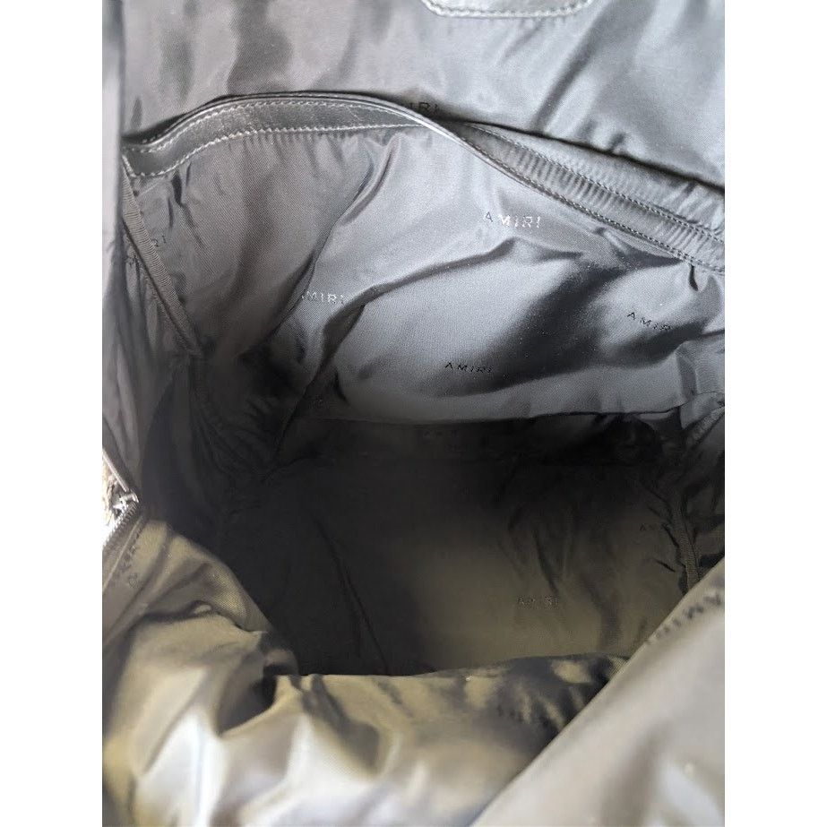 Amiri o1rshd1 Size: OS / Hibiscus Jacquard Backpack in Black Size ONE SIZE - 20 Thumbnail