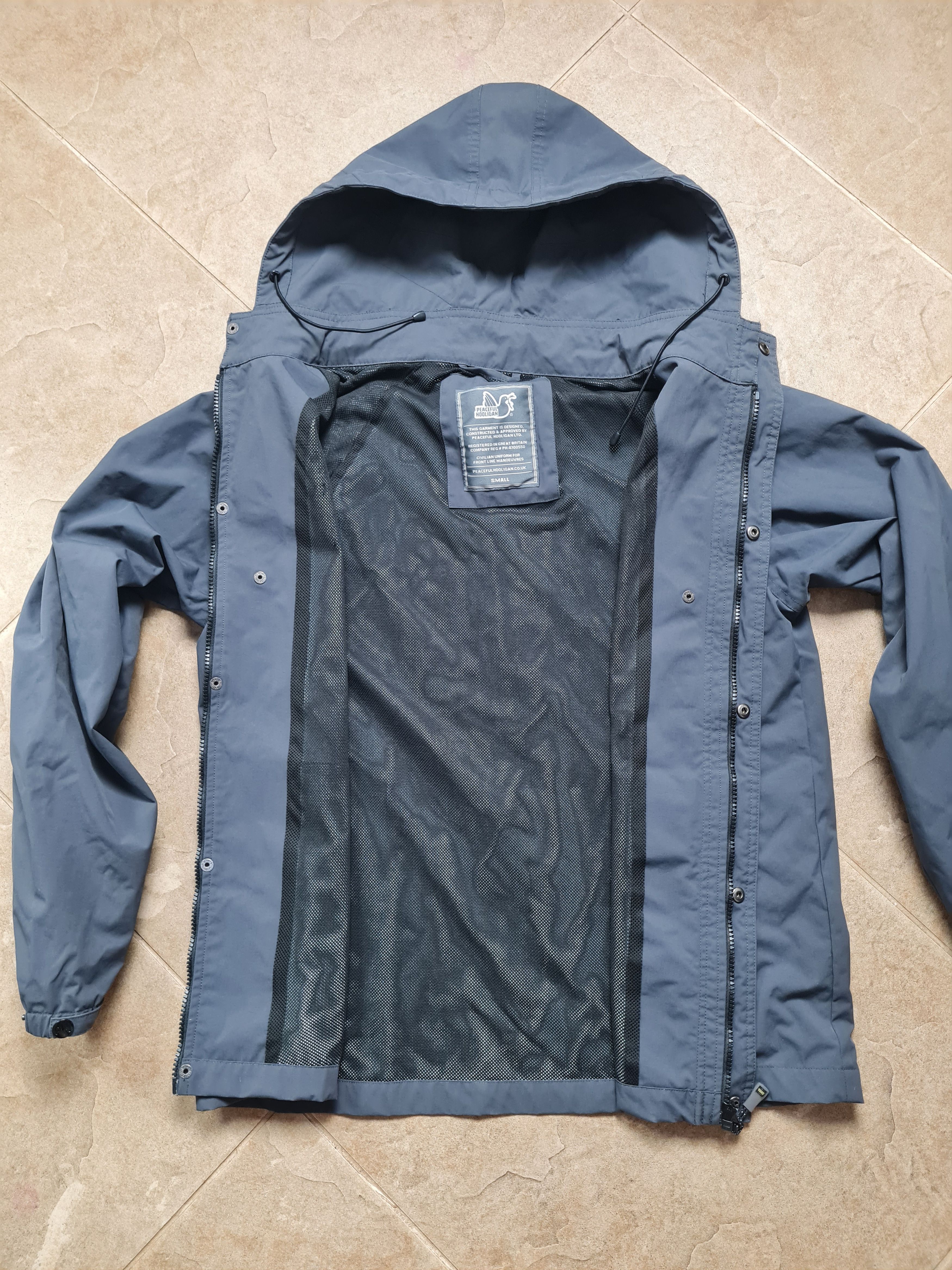 Other Peaceful Hooligan Men's Hooded Jacket Lightweight Shell Zip Size US S / EU 44-46 / 1 - 11 Thumbnail