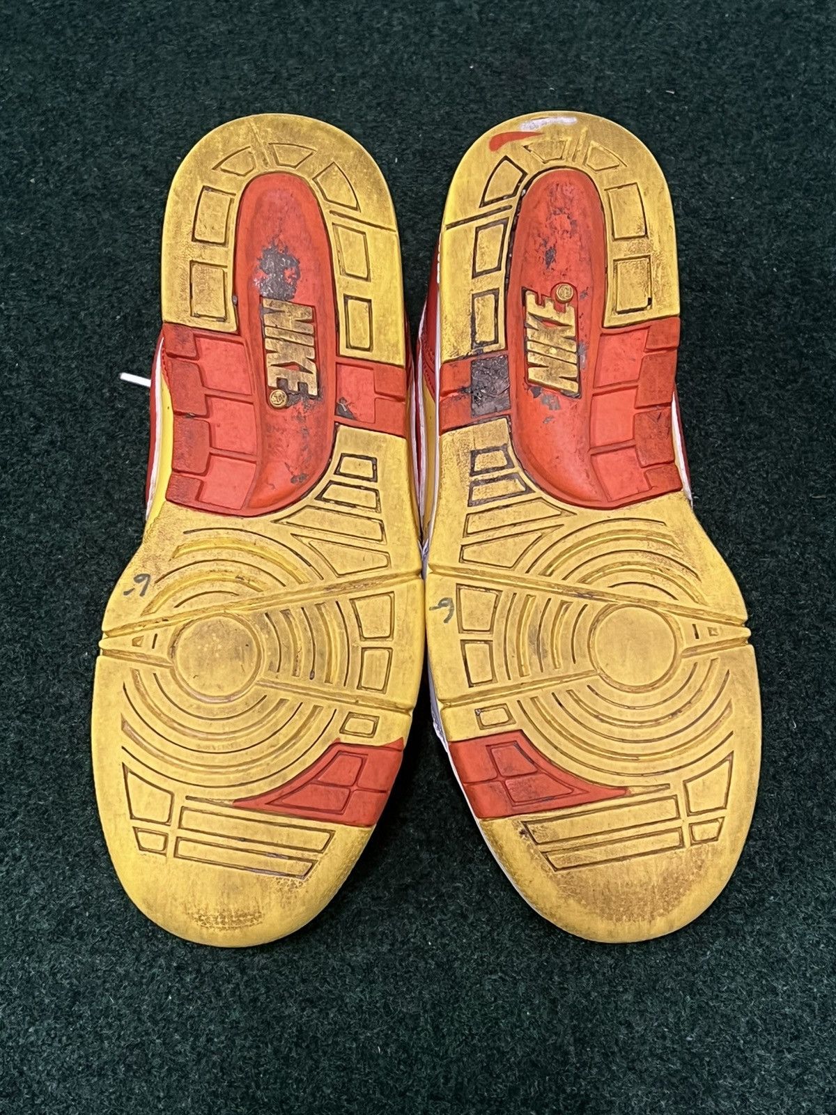 Nike × Vintage Vintage 2008 Nike Air Prestige 2 Tour Yellow Orange Size US 6 / EU 39 - 7 Thumbnail