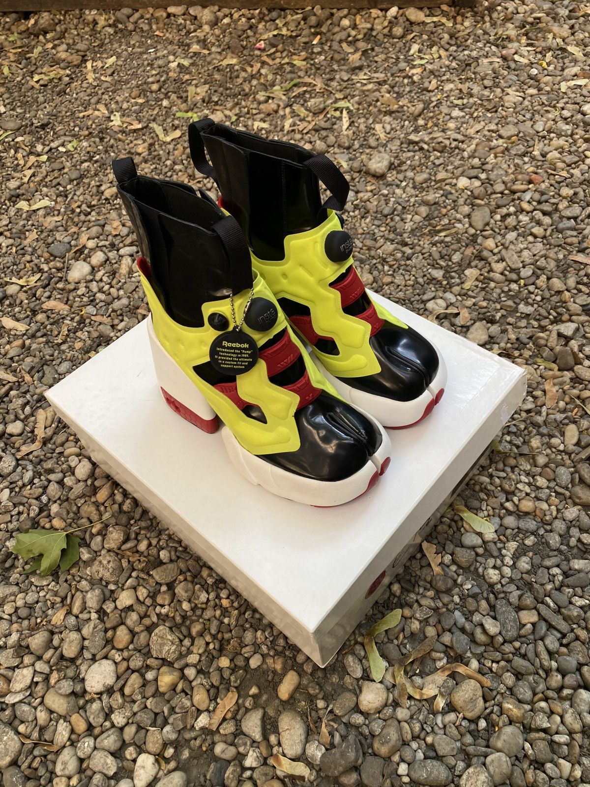 Maison Margiela × Reebok Maison Margiela x Reebok Runway Heel Tabu Sneakers Size US 7 / IT 37 - 2 Thumbnail