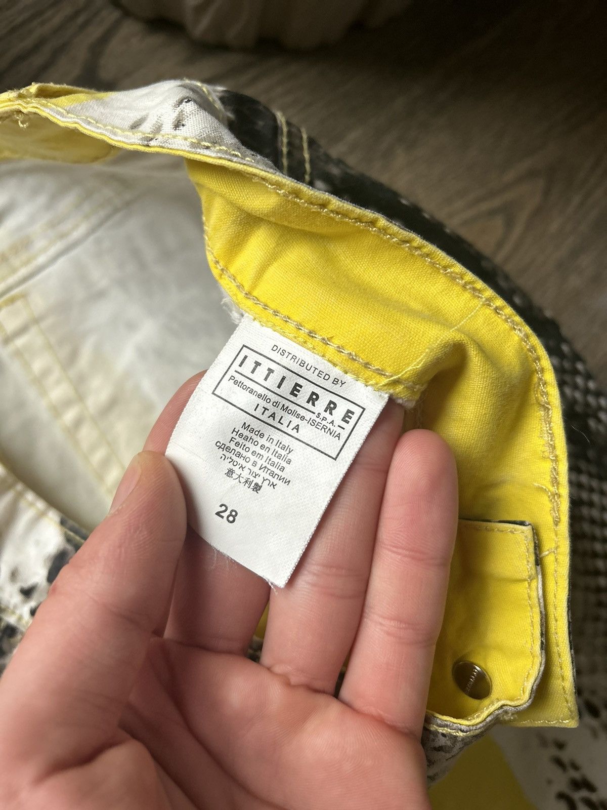 Just Cavalli × Roberto Cavalli × Vintage Vintage Just Cavalli Jeans Size 28" / US 6 / IT 42 - 8 Thumbnail