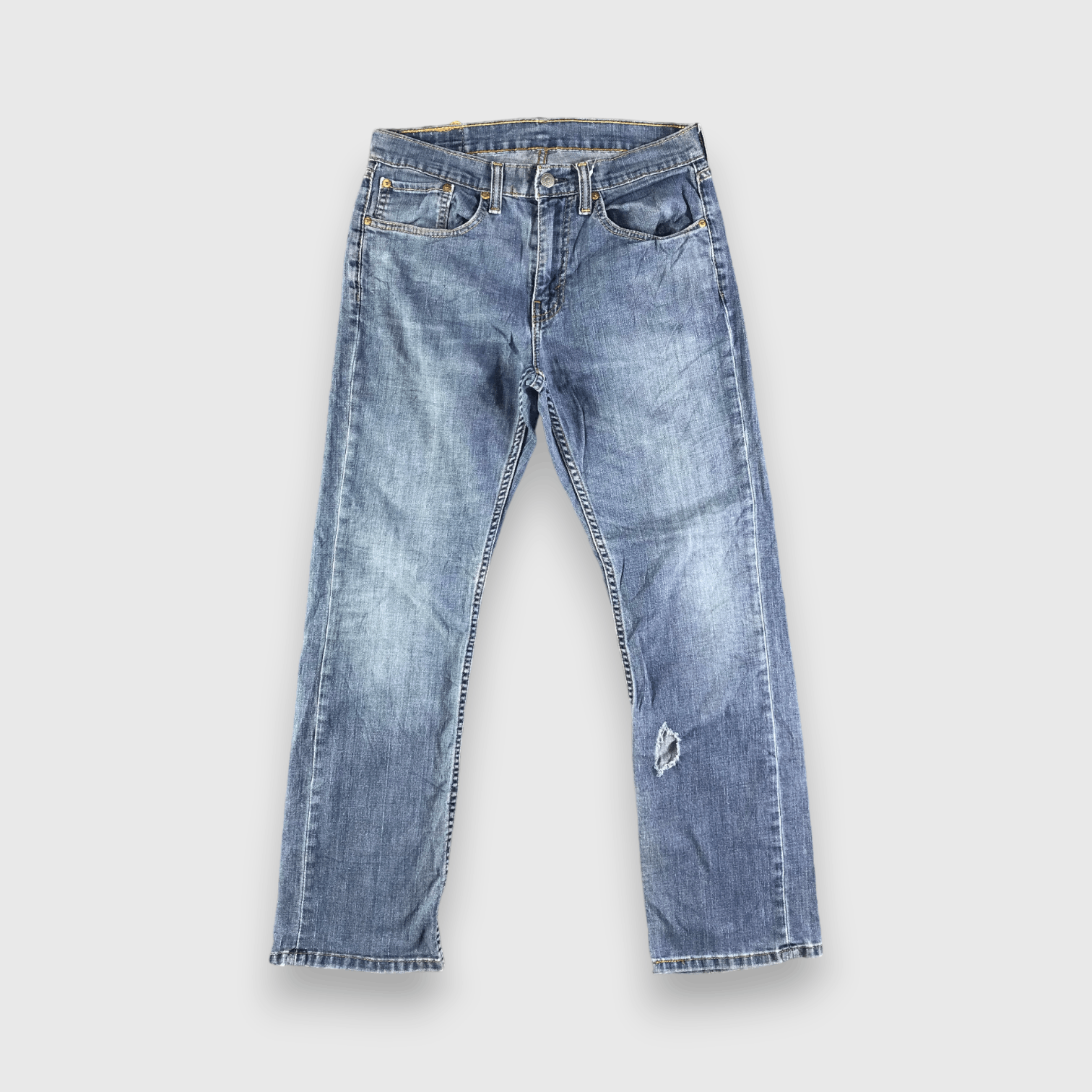 Levi's Vintage Blue Wash Levis 559 Jeans-J3344 Size US 31 - 1 Thumbnail