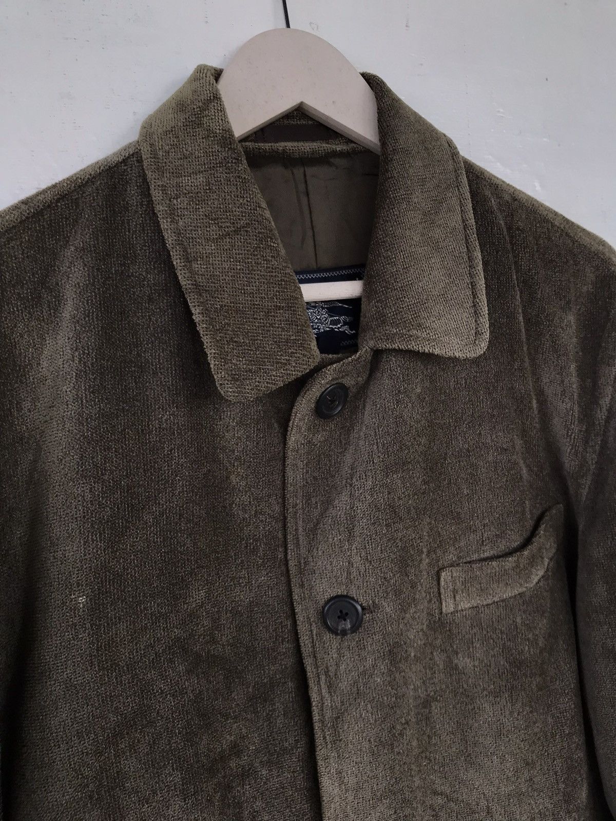 Burberry × Velvet × Vintage Vintage Burberrys Velvet Jacket made in Japan Size US M / EU 48-50 / 2 - 4 Thumbnail