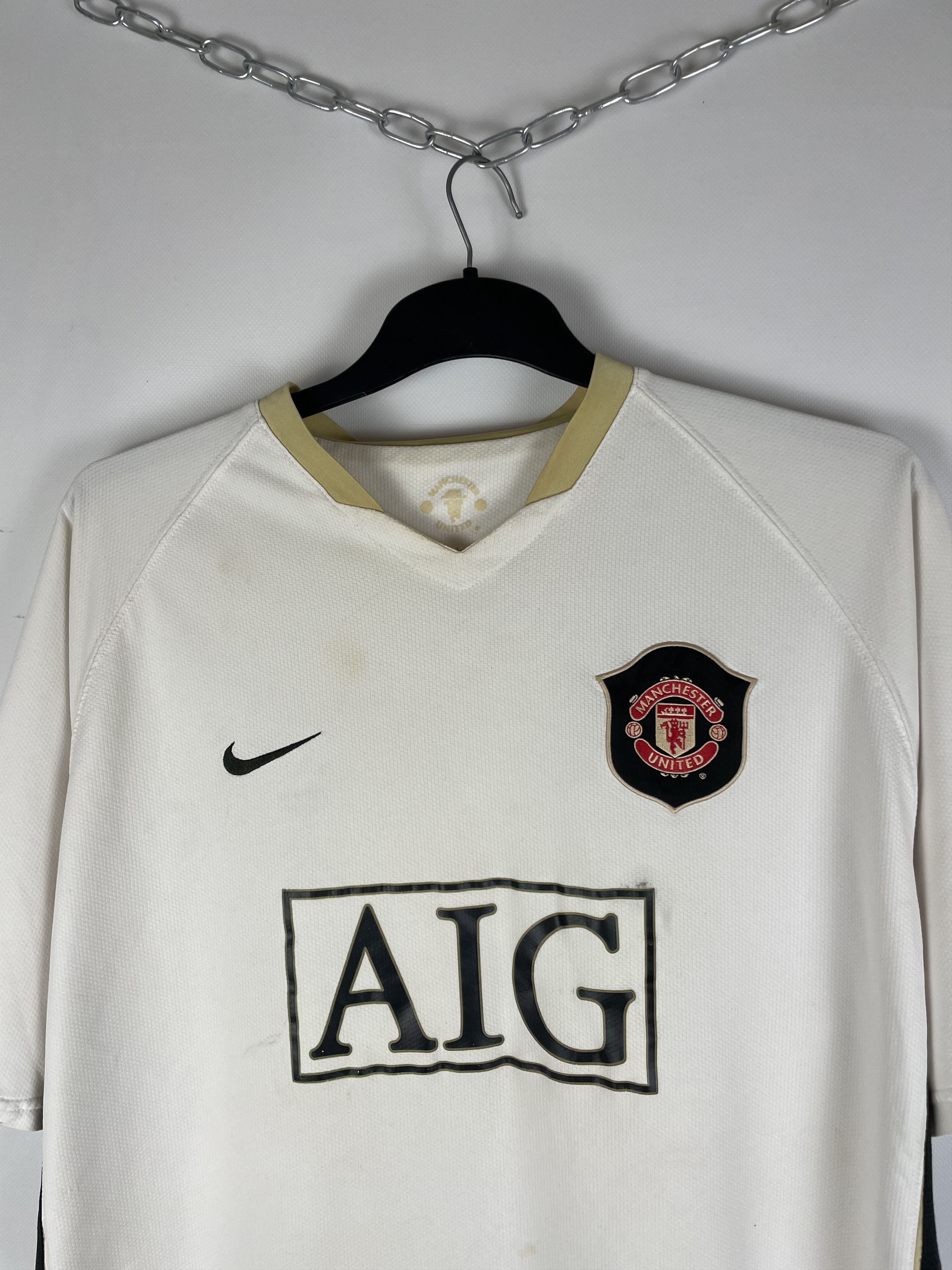 Nike 2006/2007 Nike Manchester United Vintage Soccer Jersey Tee Size US XXL / EU 58 / 5 - 3 Thumbnail