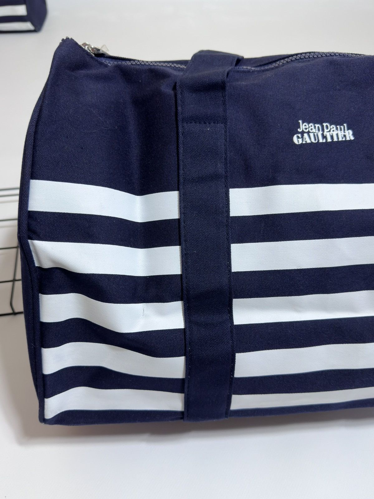 Jean Paul Gaultier Jean Paul Gaultier Parfums Striped Weekend Duffle Bag Size ONE SIZE - 2 Thumbnail