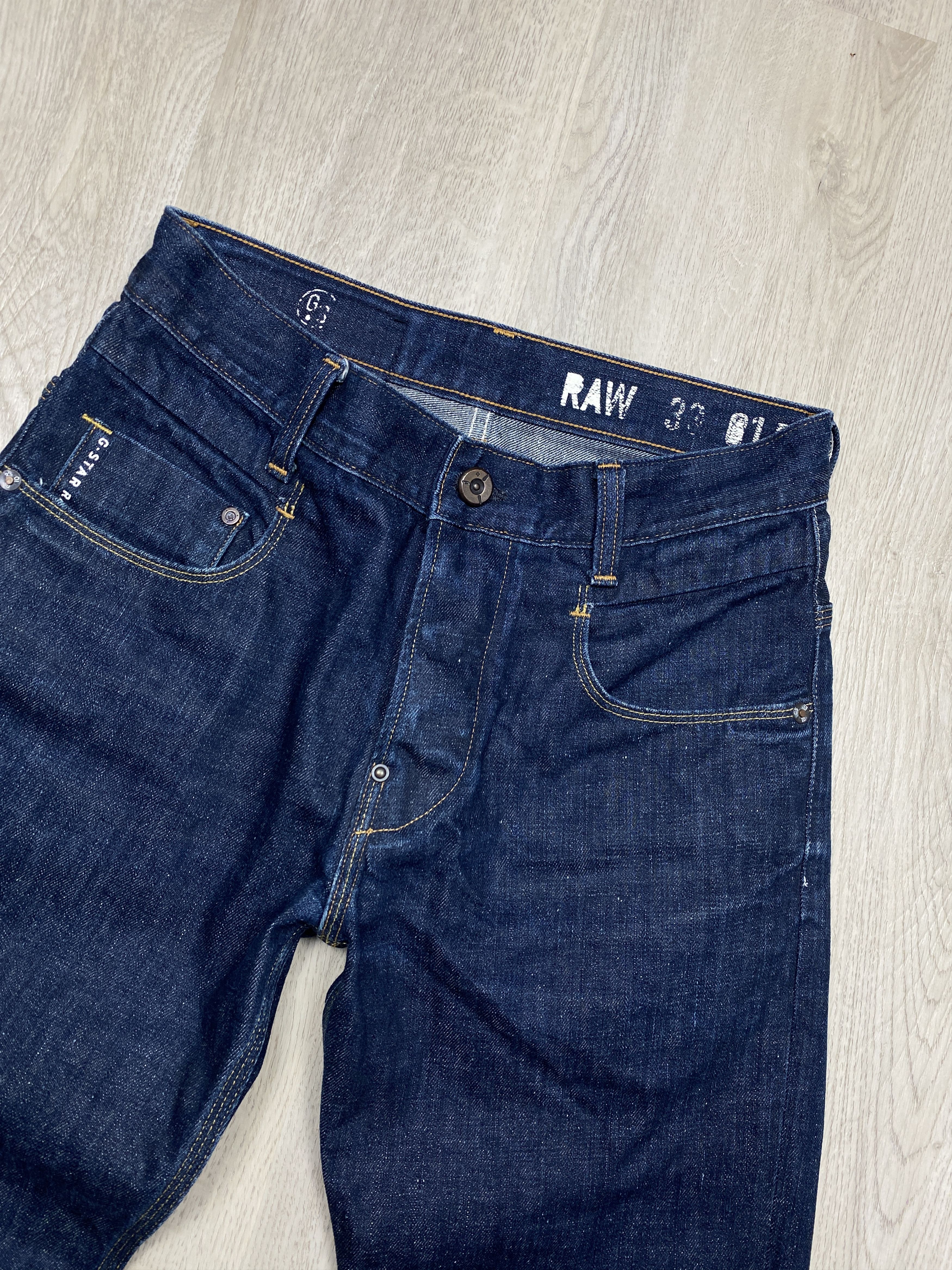 G-Star G Star Raw Vintage Mens Radar Tapered Denim Pants Jeans Size US 34 / EU 50 - 5 Thumbnail
