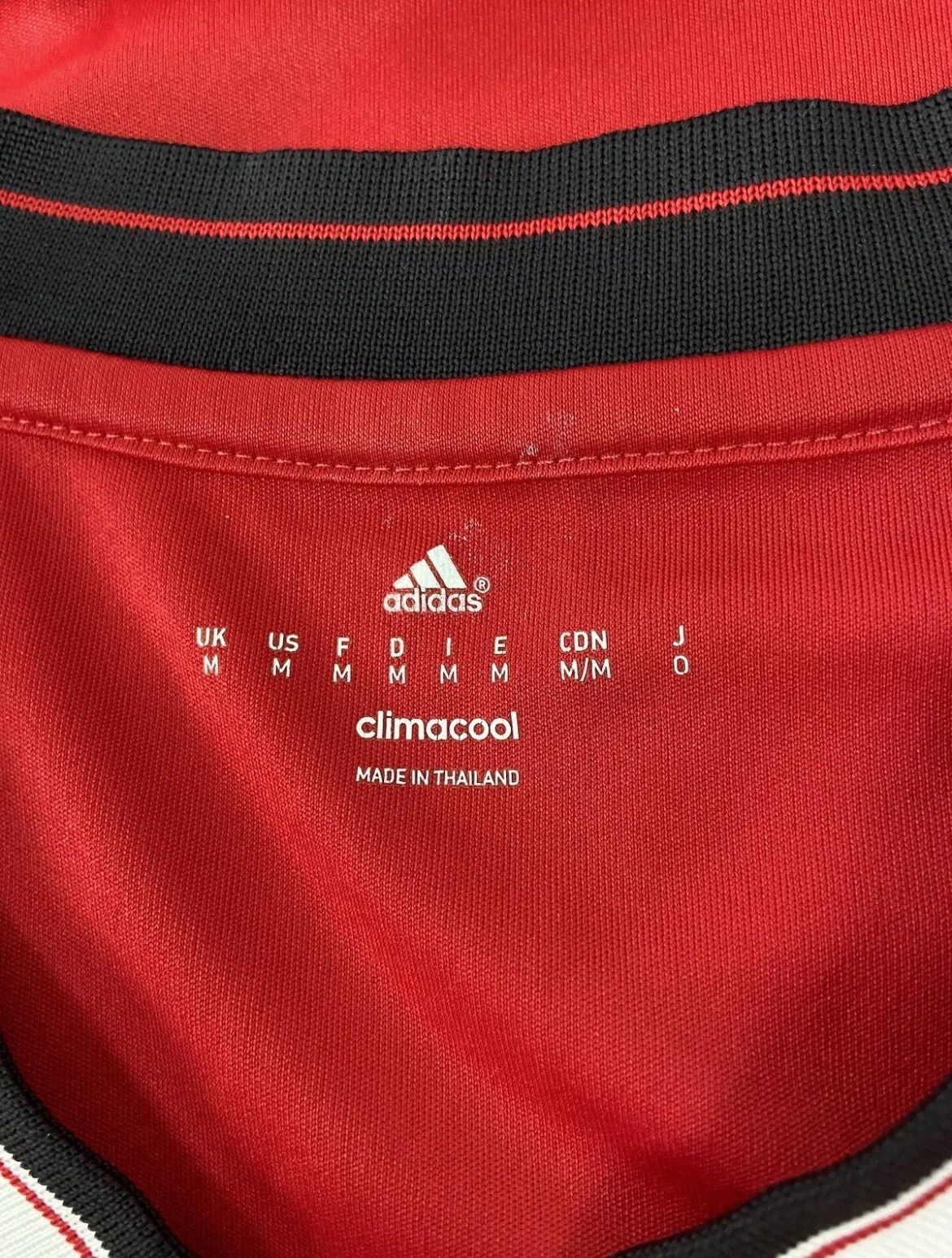 Adidas Manchester United FC 2015/16 Home Jersey Shirt Adidas Size M Size US M / EU 48-50 / 2 - 8 Thumbnail